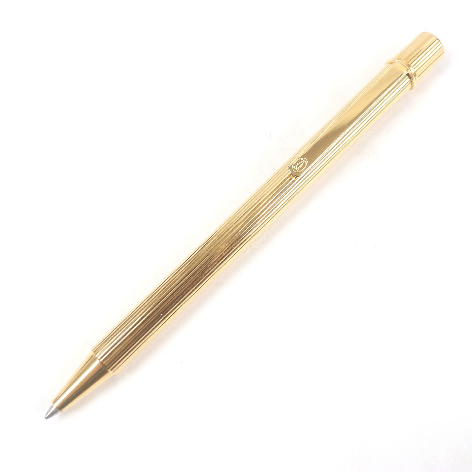 Cartier Cartier Cartier Must de Cartier Ballpoint Pen Metal Pen DUTY FREE for USA Size ONE SIZE - 1 Thumbnail