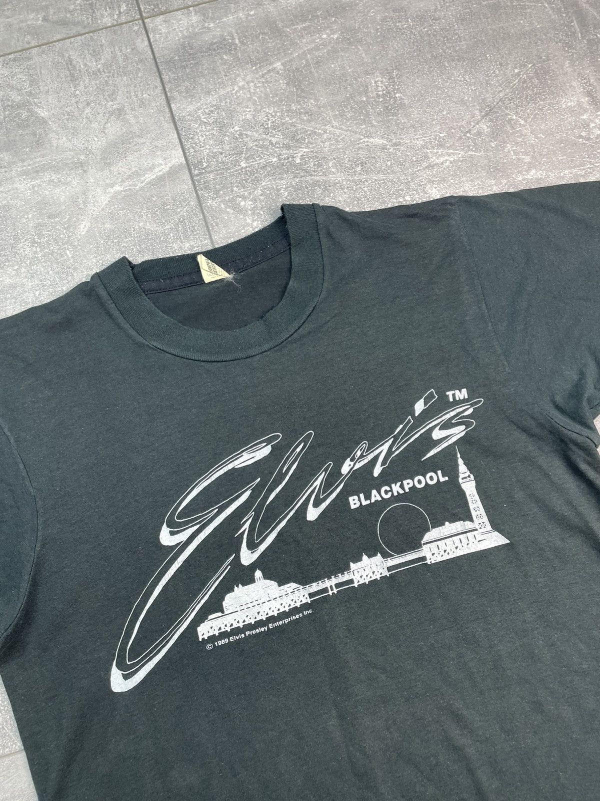 Other Elvis Presley Blackpool 1989s Vintage T-shirt Size US M / EU 48-50 / 2 - 3 Thumbnail