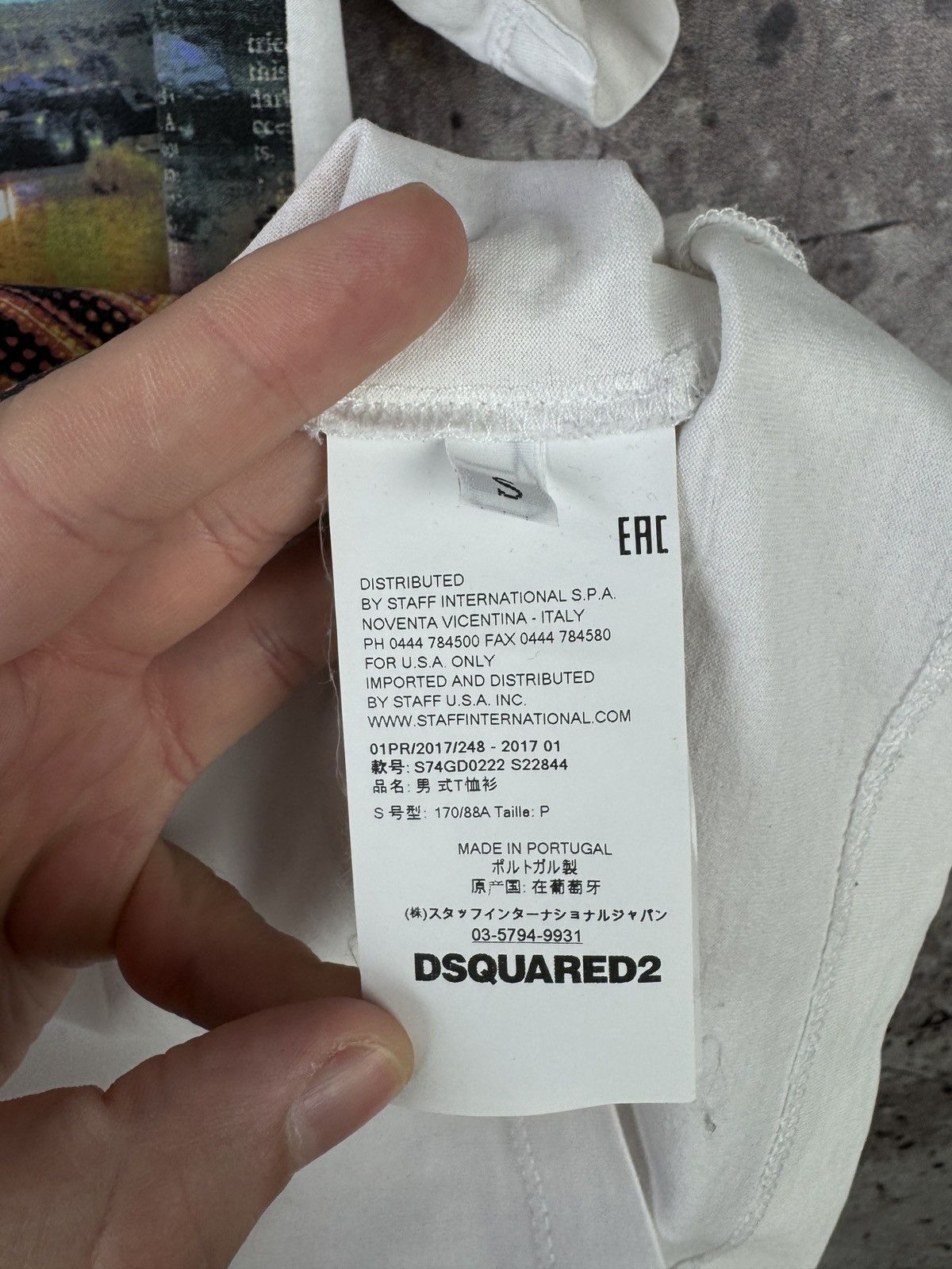 Dsquared2 Men’s Dsquared2 T-Shirt Palm Streetwear Size Small Size US S / EU 44-46 / 1 - 8 Thumbnail
