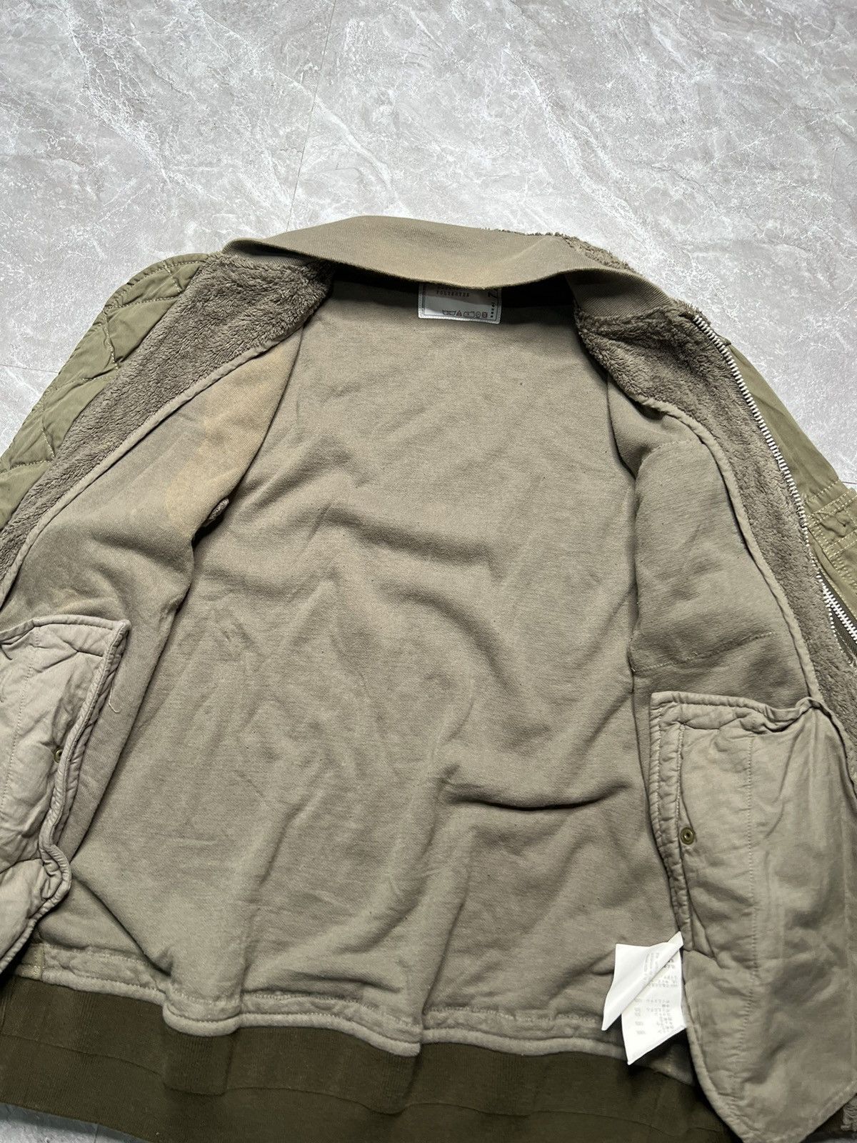 Sacai Sacai S/S 15 Reconstructed Terry cloth MA-1 Bomber Size US M / EU 48-50 / 2 - 12 Thumbnail