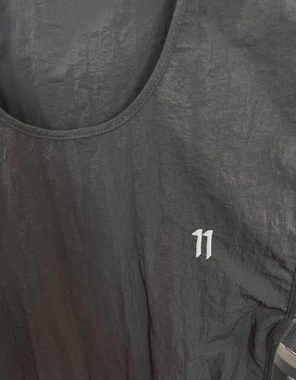 11 By Boris Bidjan Saberi 11ByBBS Letter-Embroidered Nylon Layering Vest Size US M / EU 48-50 / 2 - 5 Thumbnail
