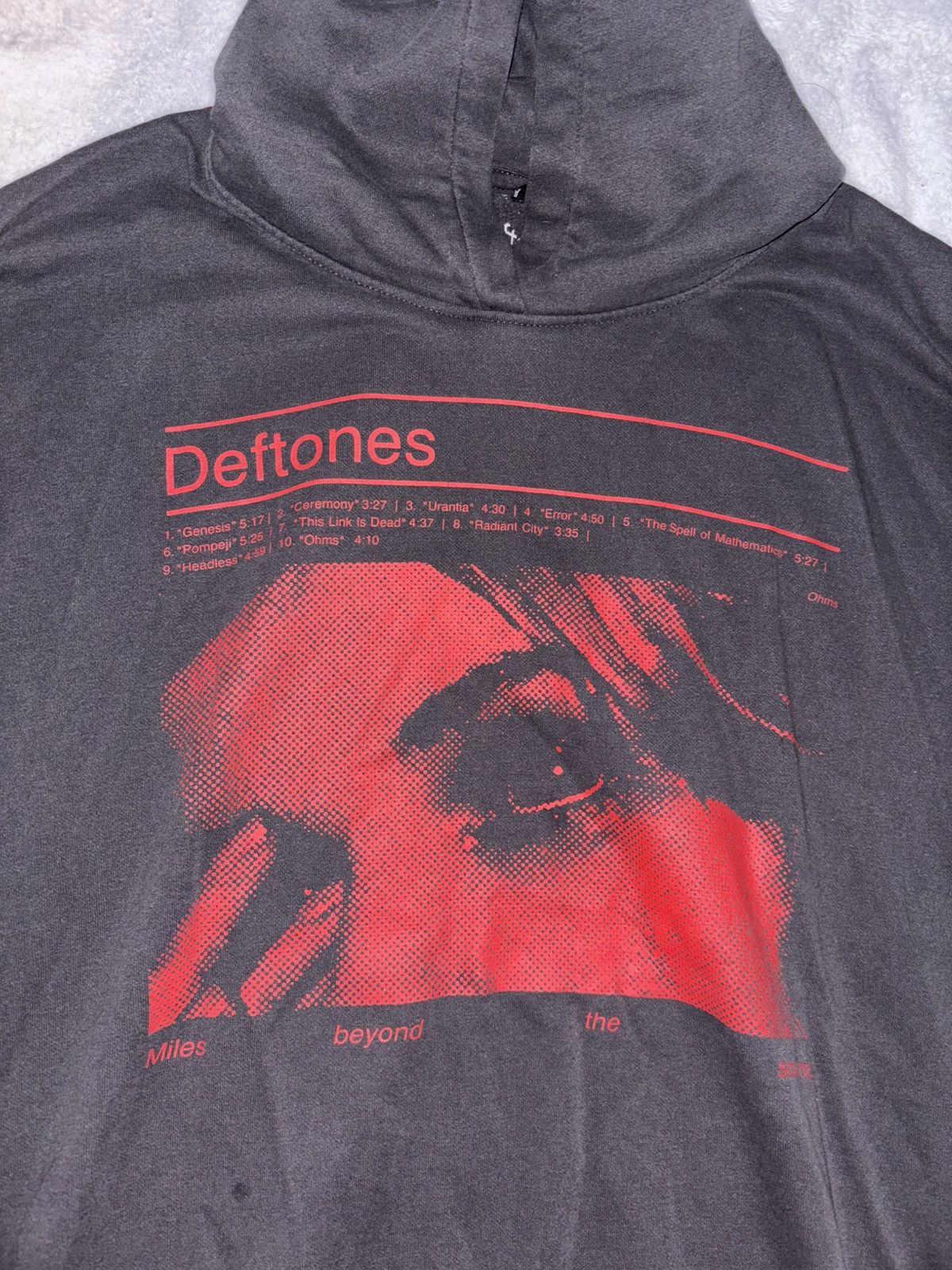 Band Tees Very Rare Deftones 2023 Ohms tour hoodie Size US L / EU 52-54 / 3 - 2 Thumbnail