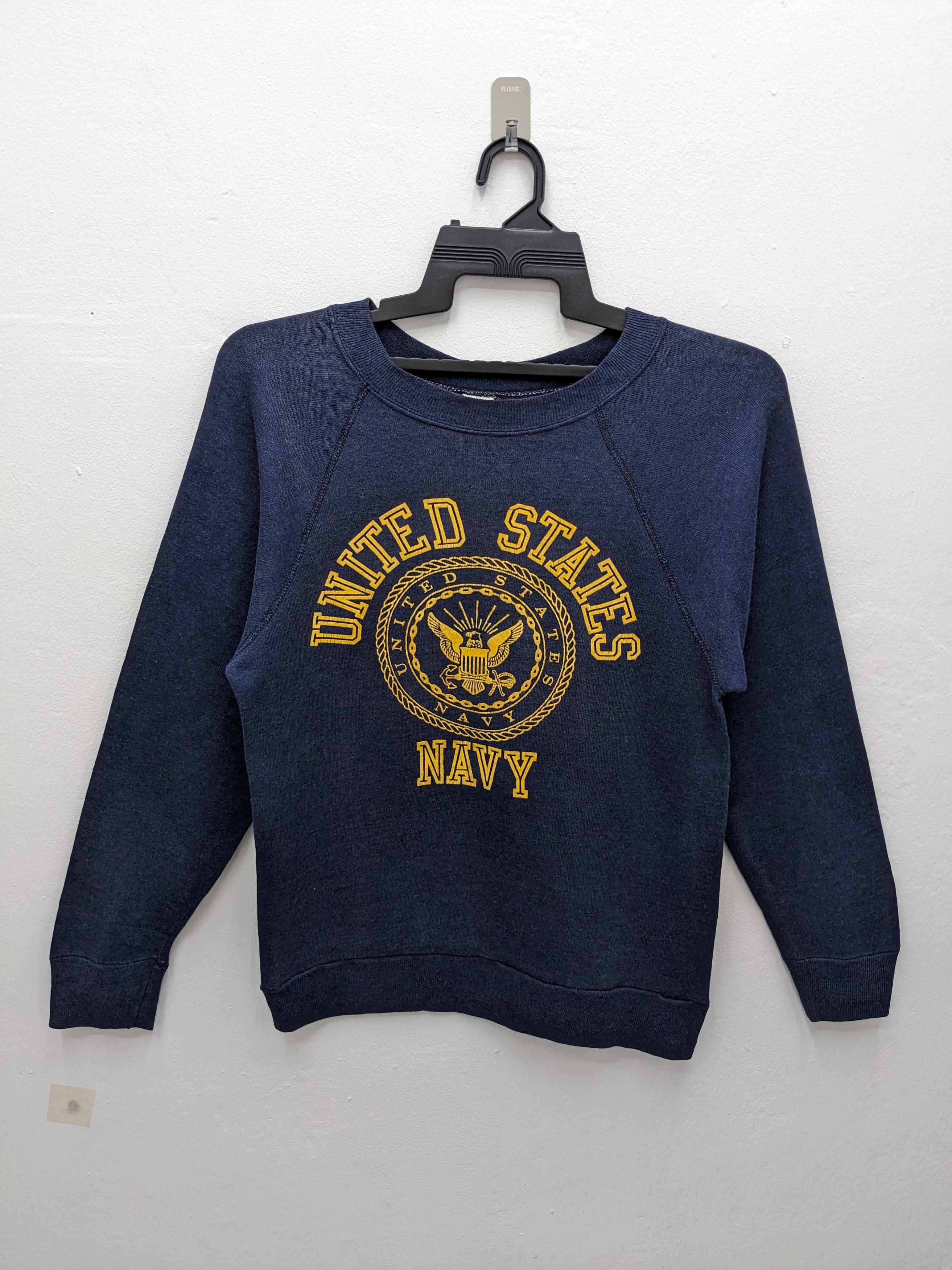 Vintage VINTAGE 70S ARTEX US ARMY UNITED STATES NAVY SWEATSHIRT Size US S / EU 44-46 / 1 - 2 Thumbnail