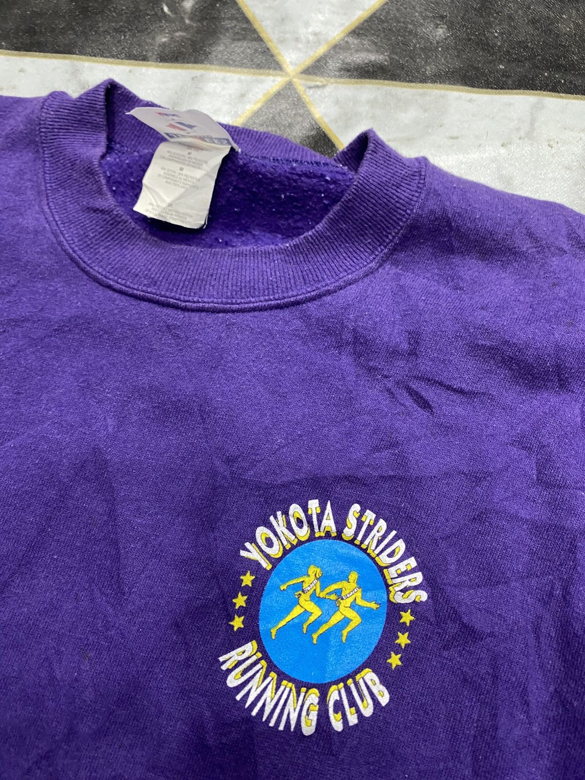 Vintage Vintage Running Marathon japan 🇯🇵 usa🇺🇸 sweashirt Size US M / EU 48-50 / 2 - 3 Thumbnail