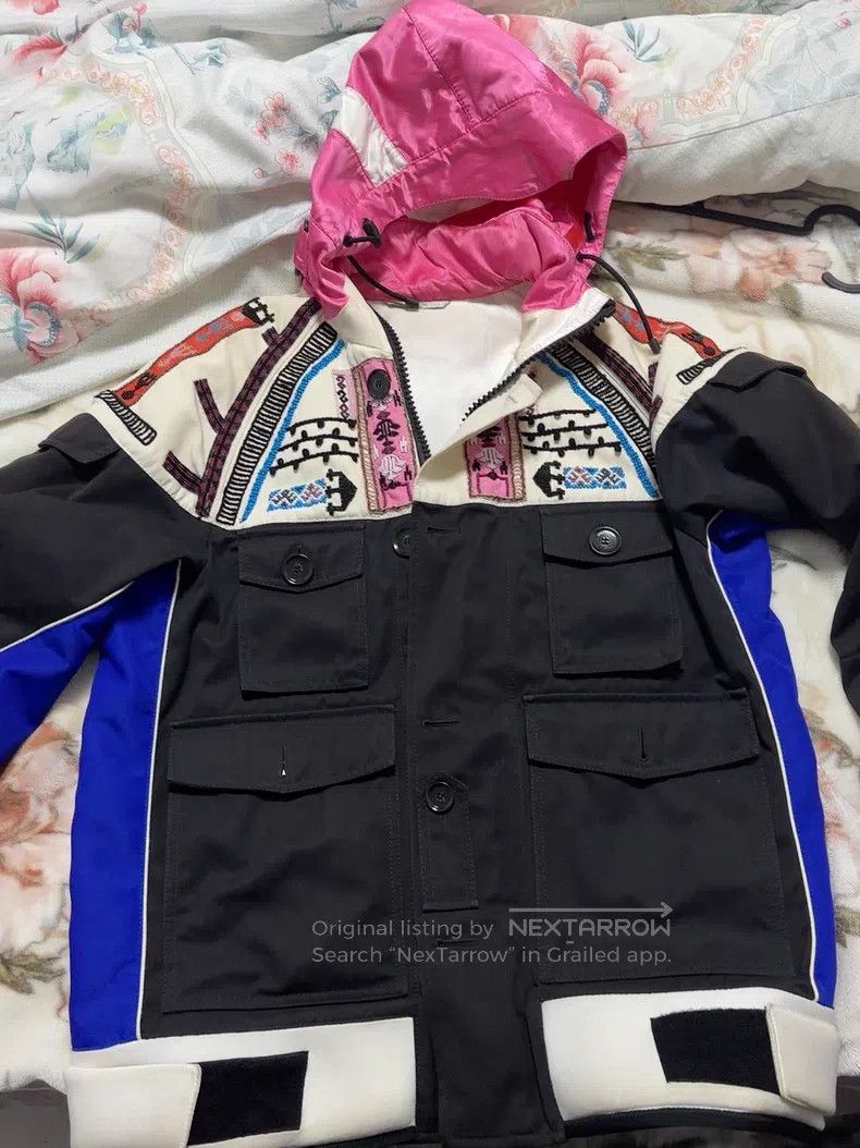 Valentino Valentino Heavy industry embroidery beaded color-blocked s Size US XL / EU 56 / 4 - 3 Thumbnail