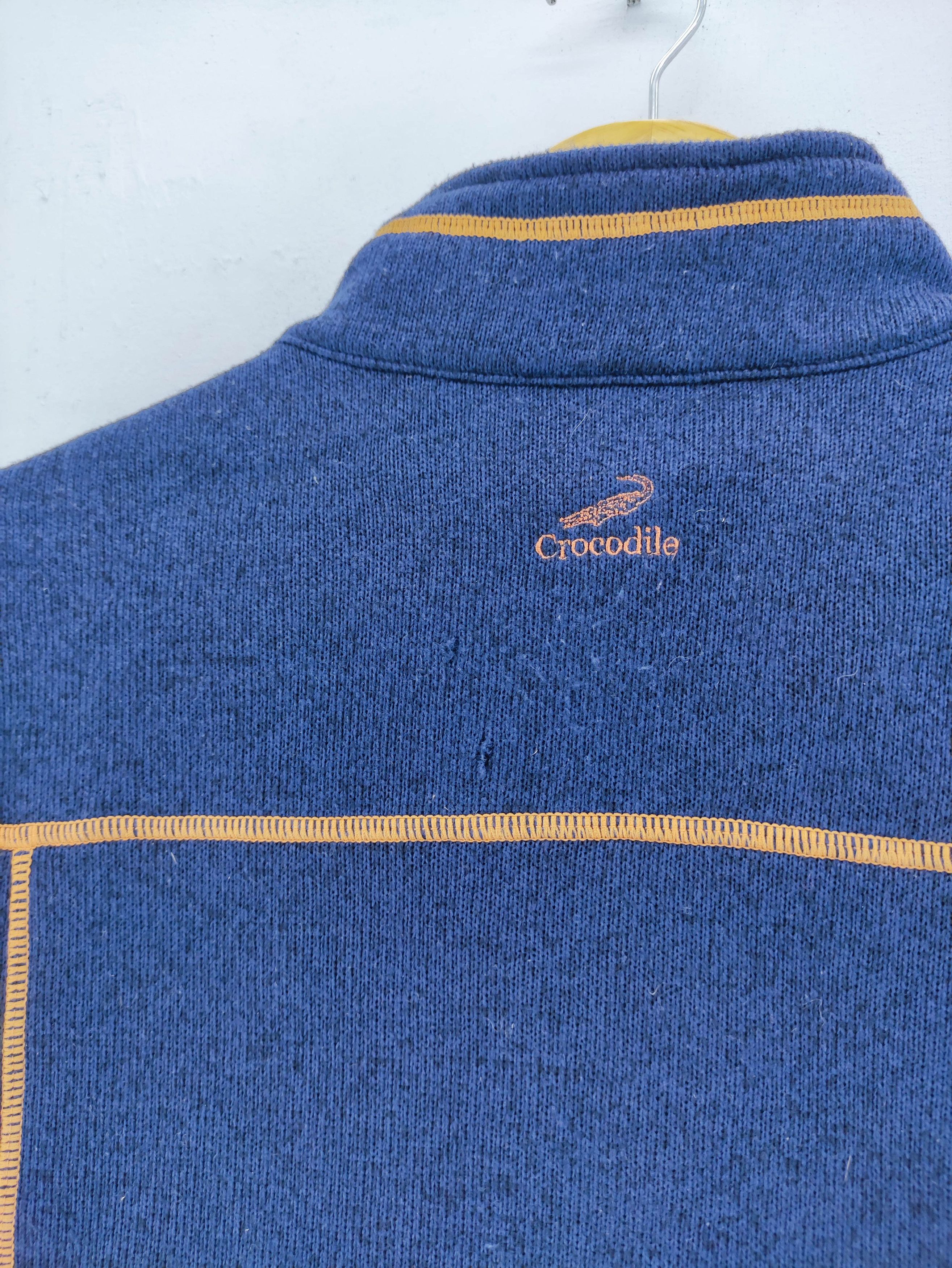 Japanese Brand Vintage Crocodile Sweater Zipper Size US L / EU 52-54 / 3 - 9 Thumbnail