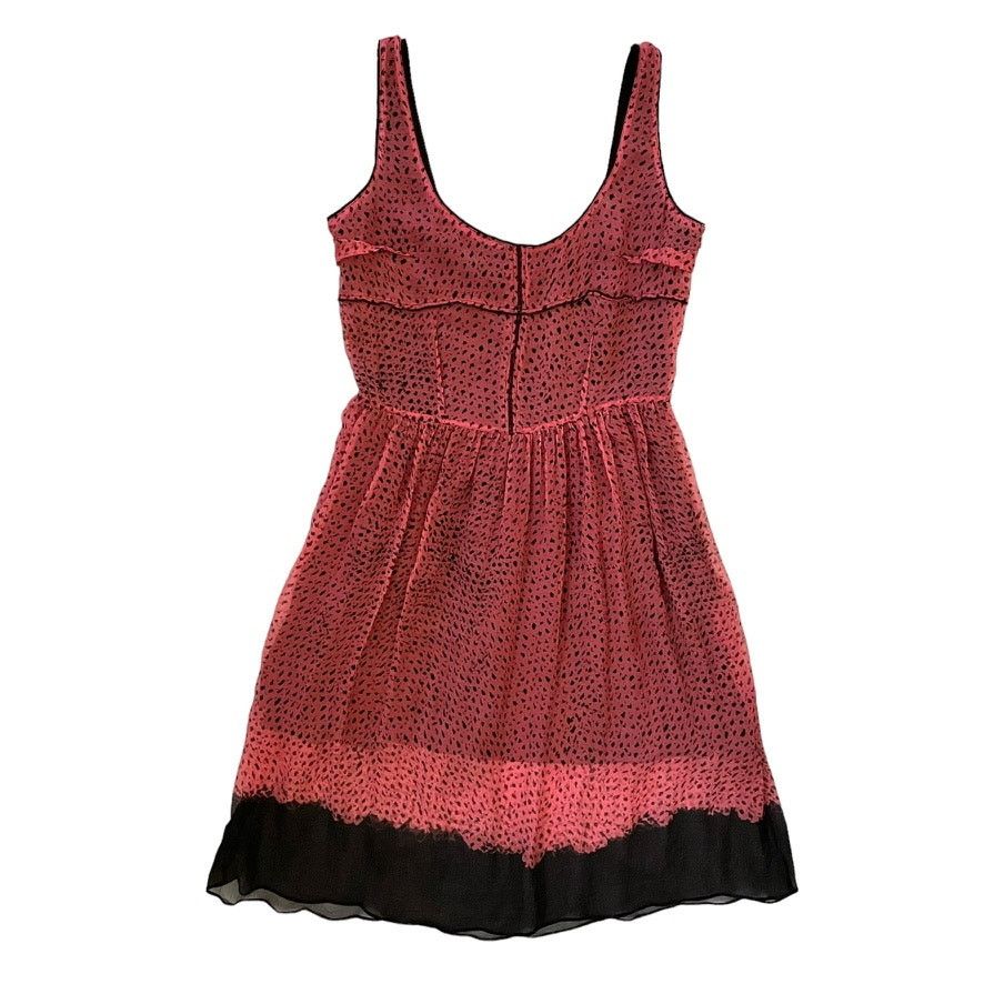 Proenza Schouler Proenza Schouler Pink Silk Polka-Dot Sleeveless Mini Dress Size XS / US 0-2 / IT 36-38 - 1 Thumbnail