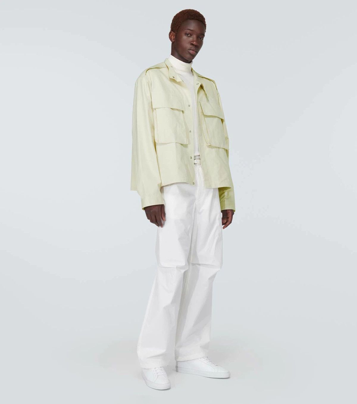 Jil Sander Long-Sleeve Cotton Jacket Size US M / EU 48-50 / 2 - 8 Thumbnail