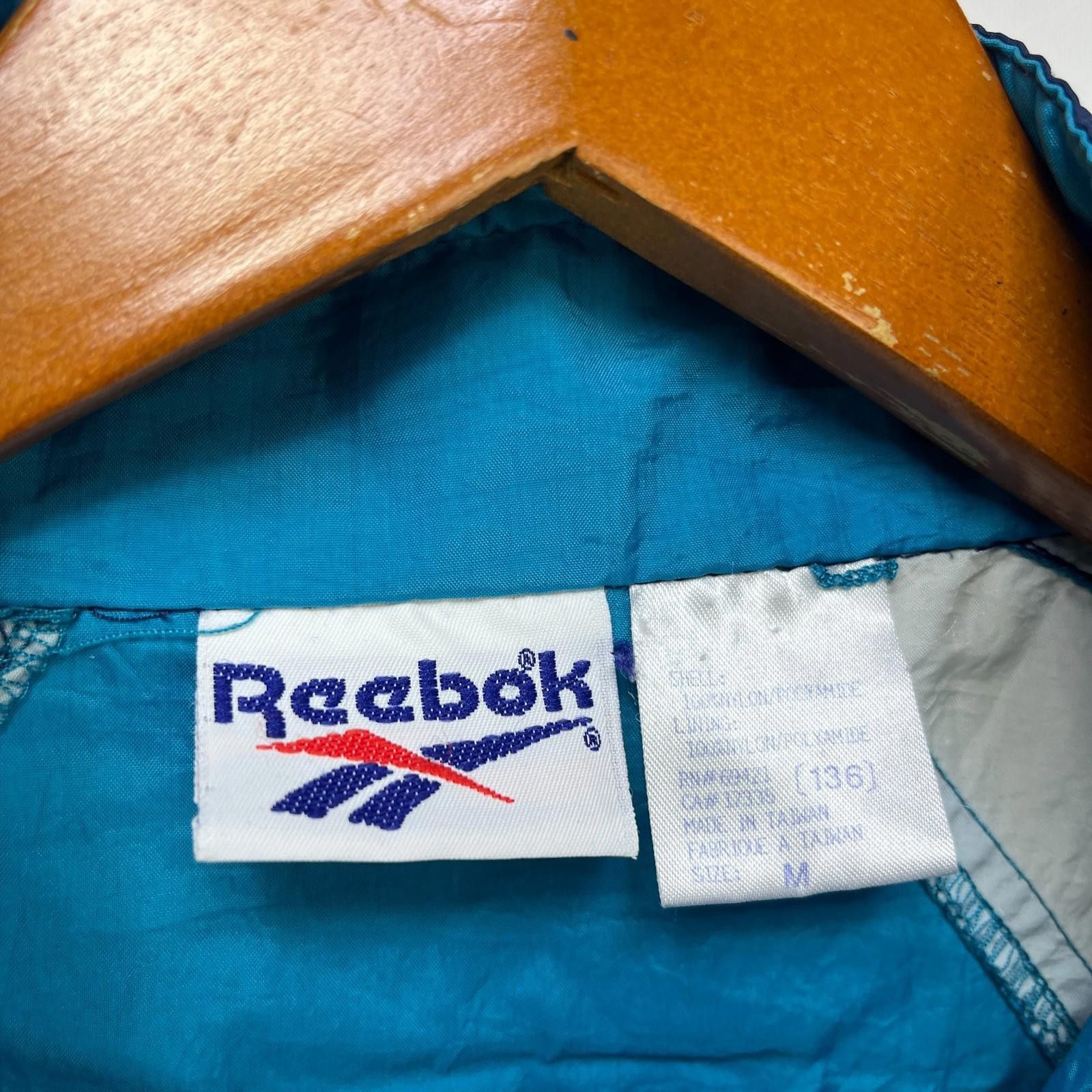 Reebok Vintage 90s Reebok Windbreaker Jacket Medium Size US M / EU 48-50 / 2 - 5 Thumbnail