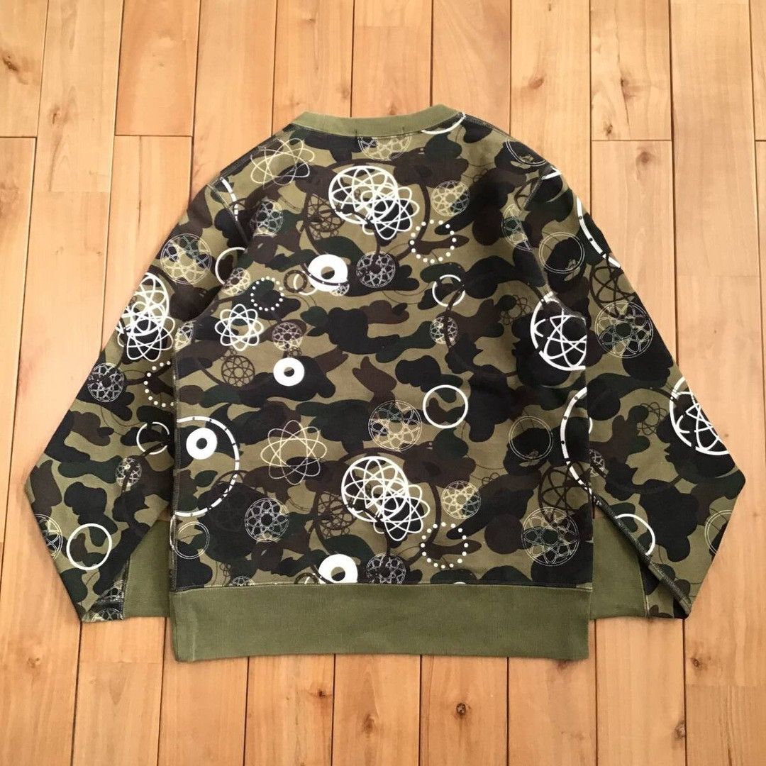 Bape × Futura BAPE × Futura sweat shirt 1st camo green a bathing ape Size US S / EU 44-46 / 1 - 3 Thumbnail