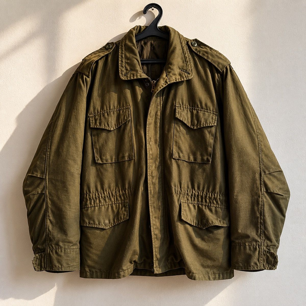 Vintage Vintage 1976 US Army M-65 Field Jacket Cold Weather OG-107 Size US S / EU 44-46 / 1 - 1 Thumbnail