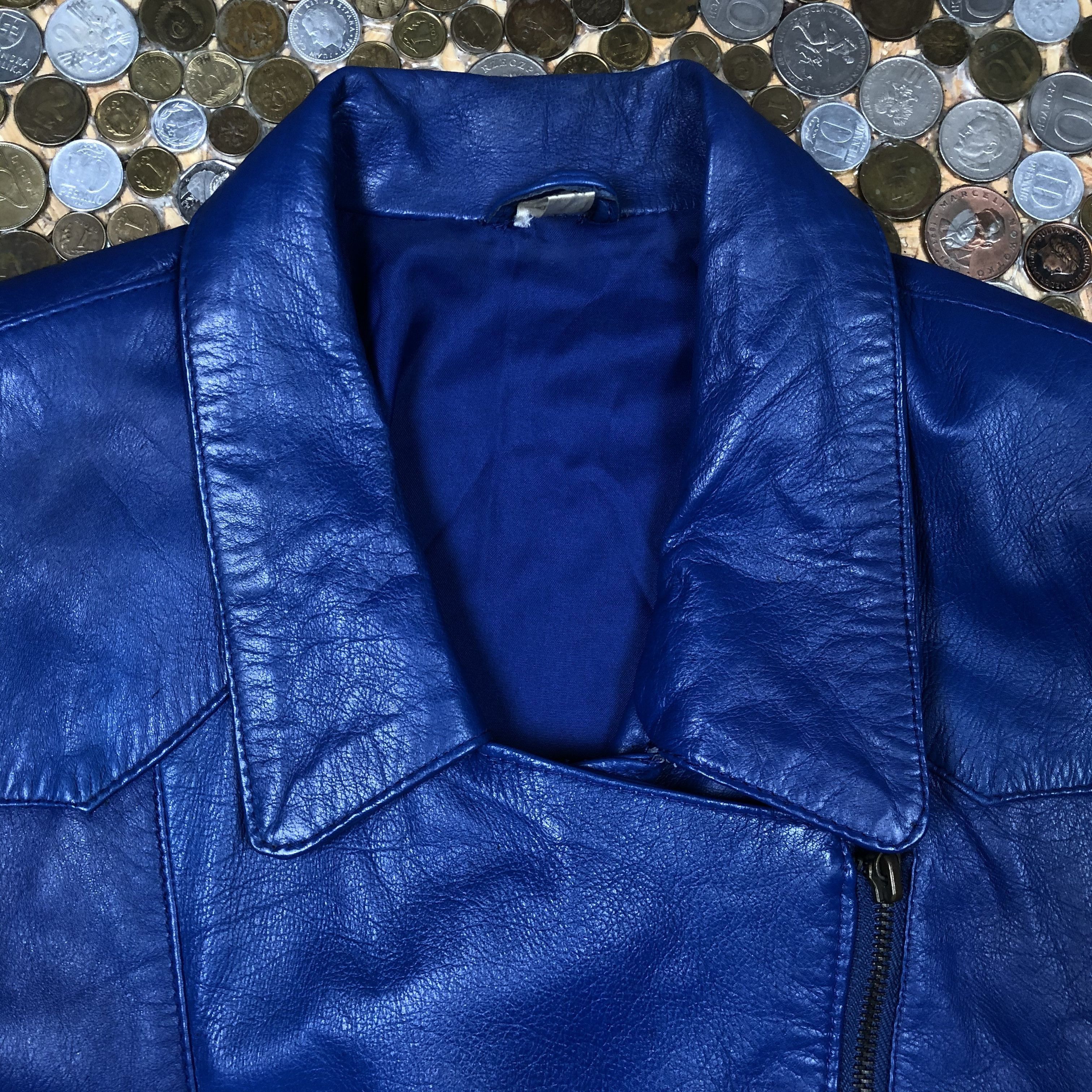 Other Vintage Real Leather jacket 90's Size US L / EU 52-54 / 3 - 3 Thumbnail