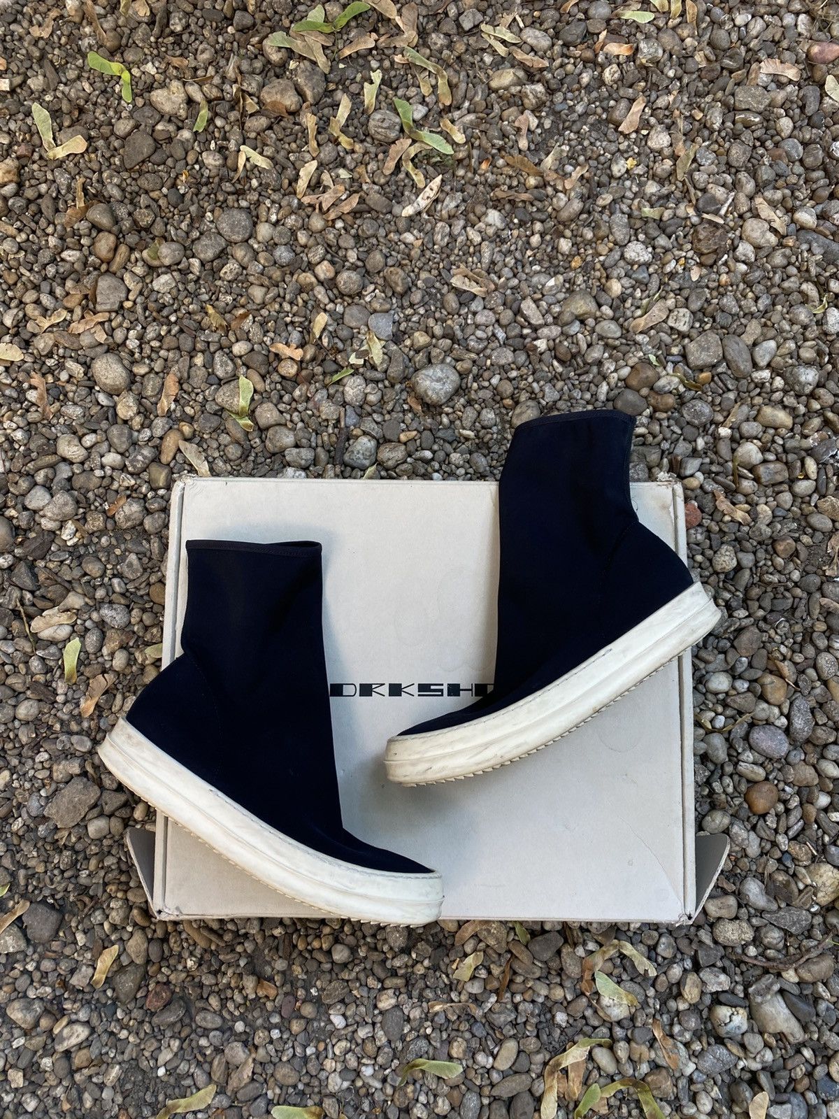 Rick Owens Drkshdw Rick Owens Drkshdw Socks Sneakers Size US 9 / IT 39 - 1 Thumbnail