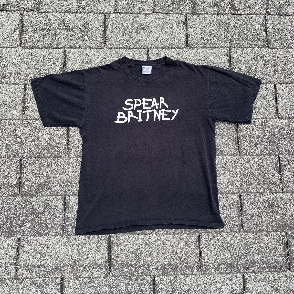 image of Vintage Spear Britney 90's Tee in Black, Men's (Size Large)