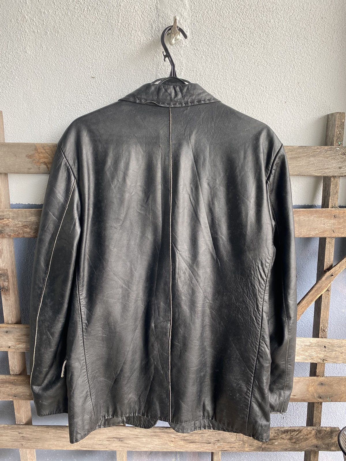 Genuine Leather Roberto Massini Genuine Horse Leather Black Jacket Size US M / EU 48-50 / 2 - 4 Thumbnail
