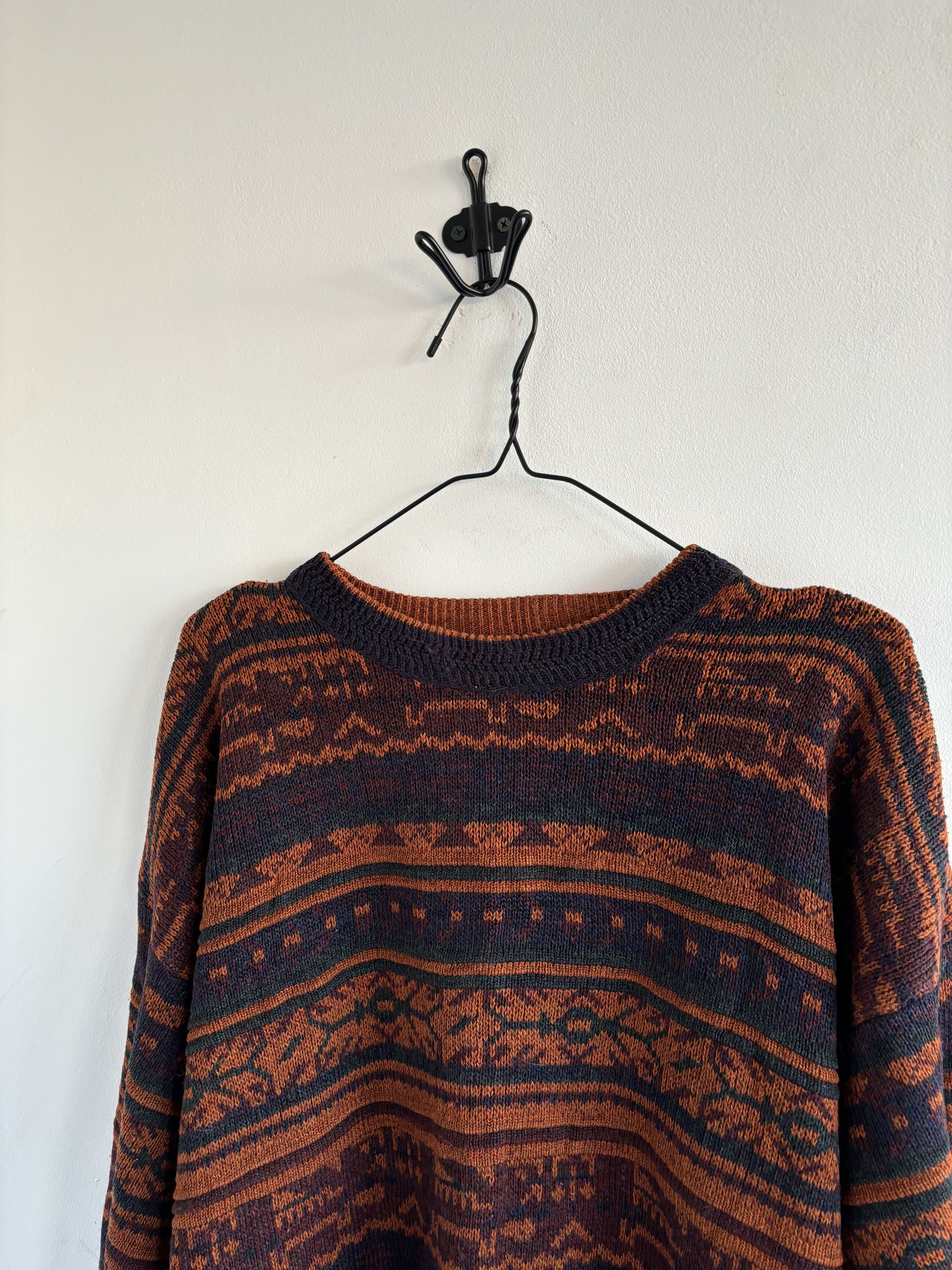 Vintage Vintage Oriental Sweater Size US L / EU 52-54 / 3 - 2 Thumbnail