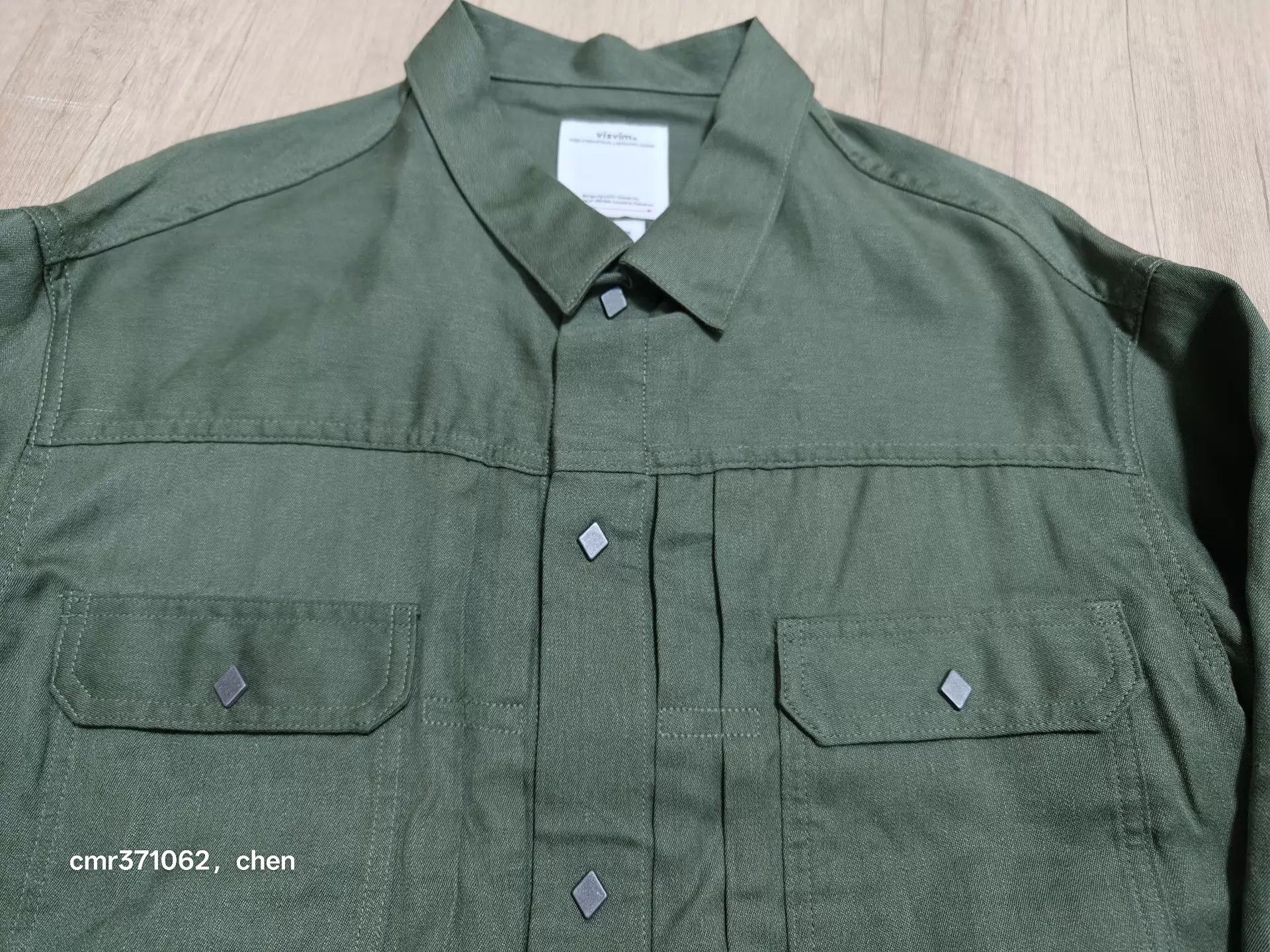 Visvim VISVIM 24SS 101XX JKT Olive 2/Black 3 Wool-Linen Blend Size US M / EU 48-50 / 2 - 2 Thumbnail