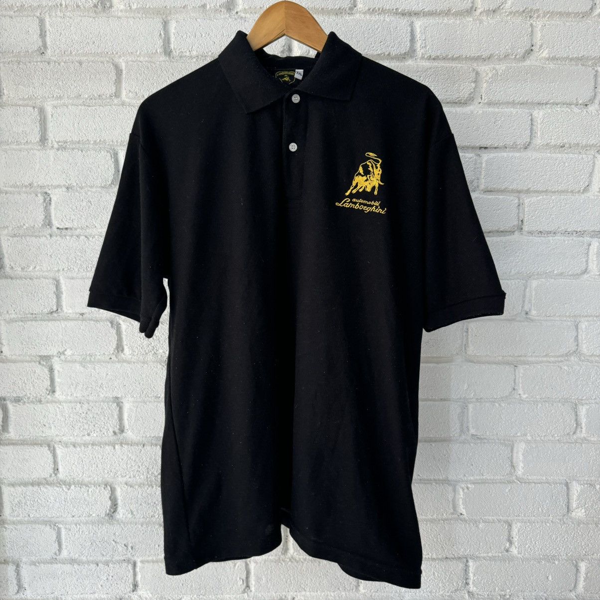 Lamborghini Official Lamborghini Embroidery Logo Polo Size US XXL / EU 58 / 5 - 1 Thumbnail