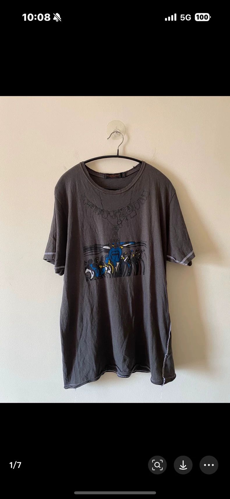 Undercover UNDERCOVER03 SS SCAB Period Necklace Short Sleeve 2504-Next Size US M / EU 48-50 / 2 - 1 Thumbnail