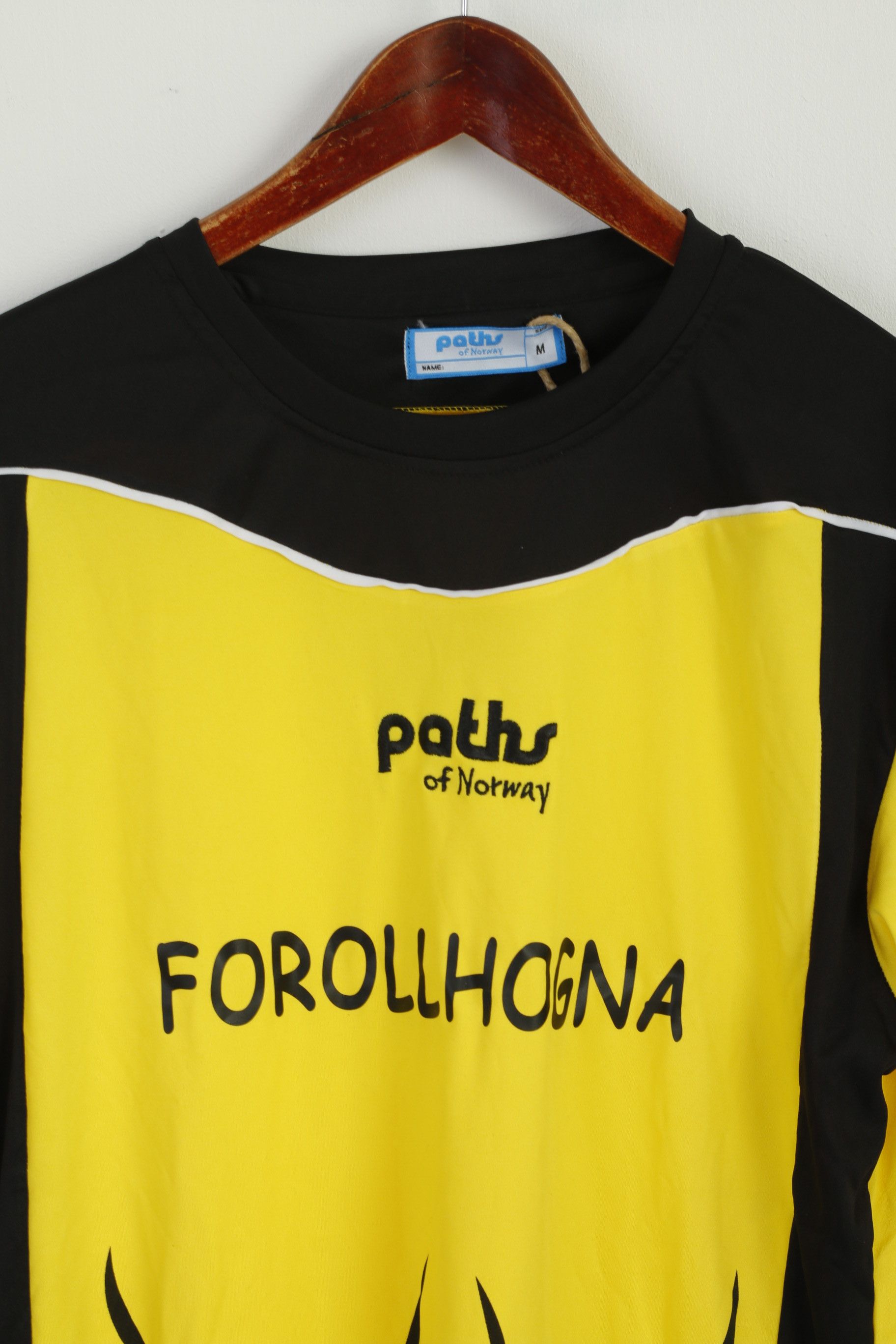 Vintage New Paths of Norway Men M Shirt Yellow 2524 Size US M / EU 48-50 / 2 - 2 Thumbnail