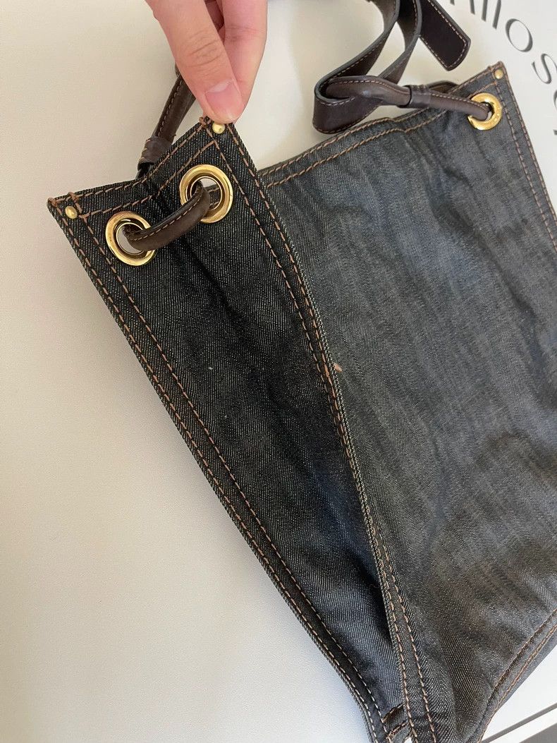 Loewe loewe Tannin denim shoulder bag 2503-Nextarrow Size ONE SIZE - 6 Thumbnail