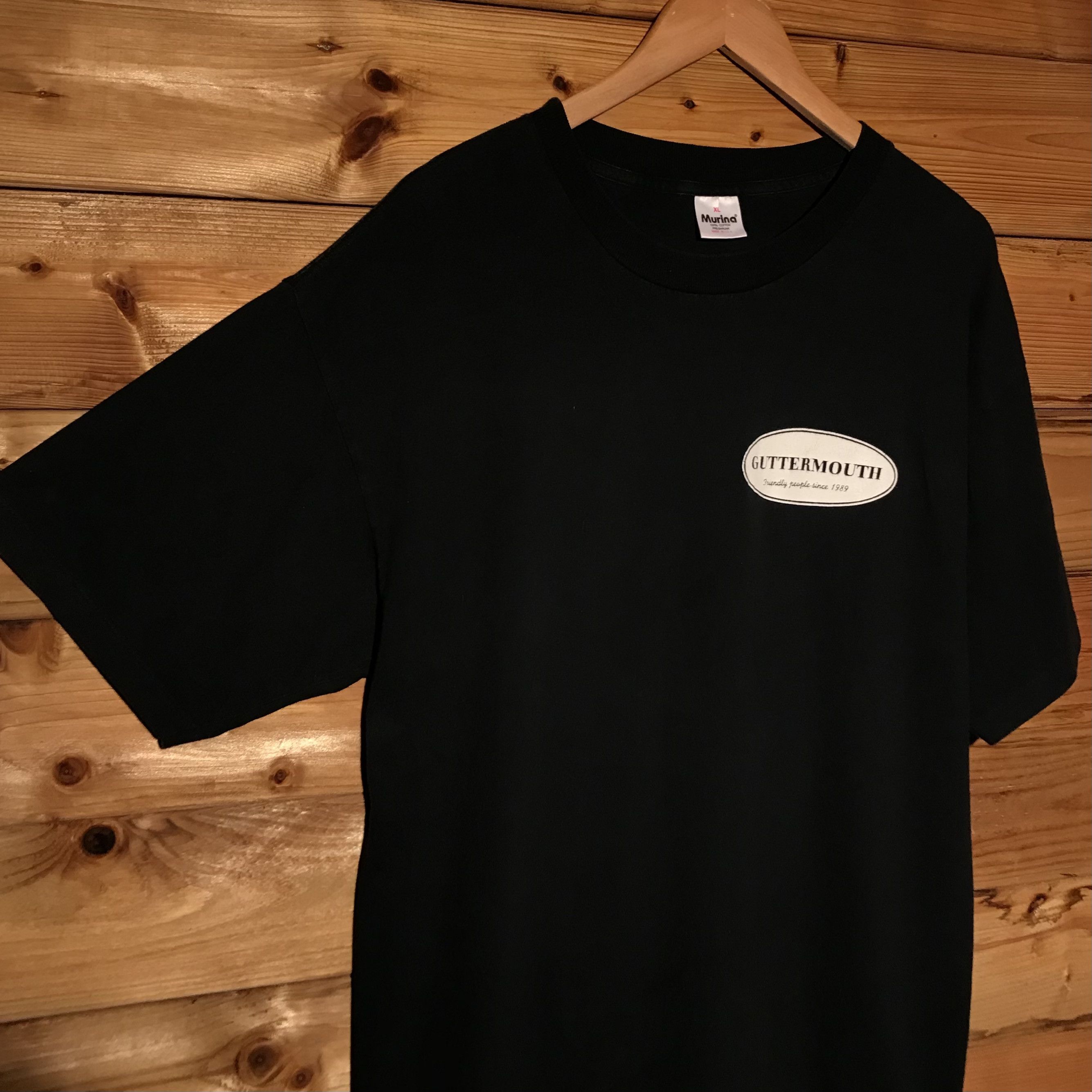 Band Tees × Vintage 90s Guttermouth Pumpkin Head Hot Rodder Band Promo T Shirt Size US XL / EU 56 / 4 - 4 Thumbnail