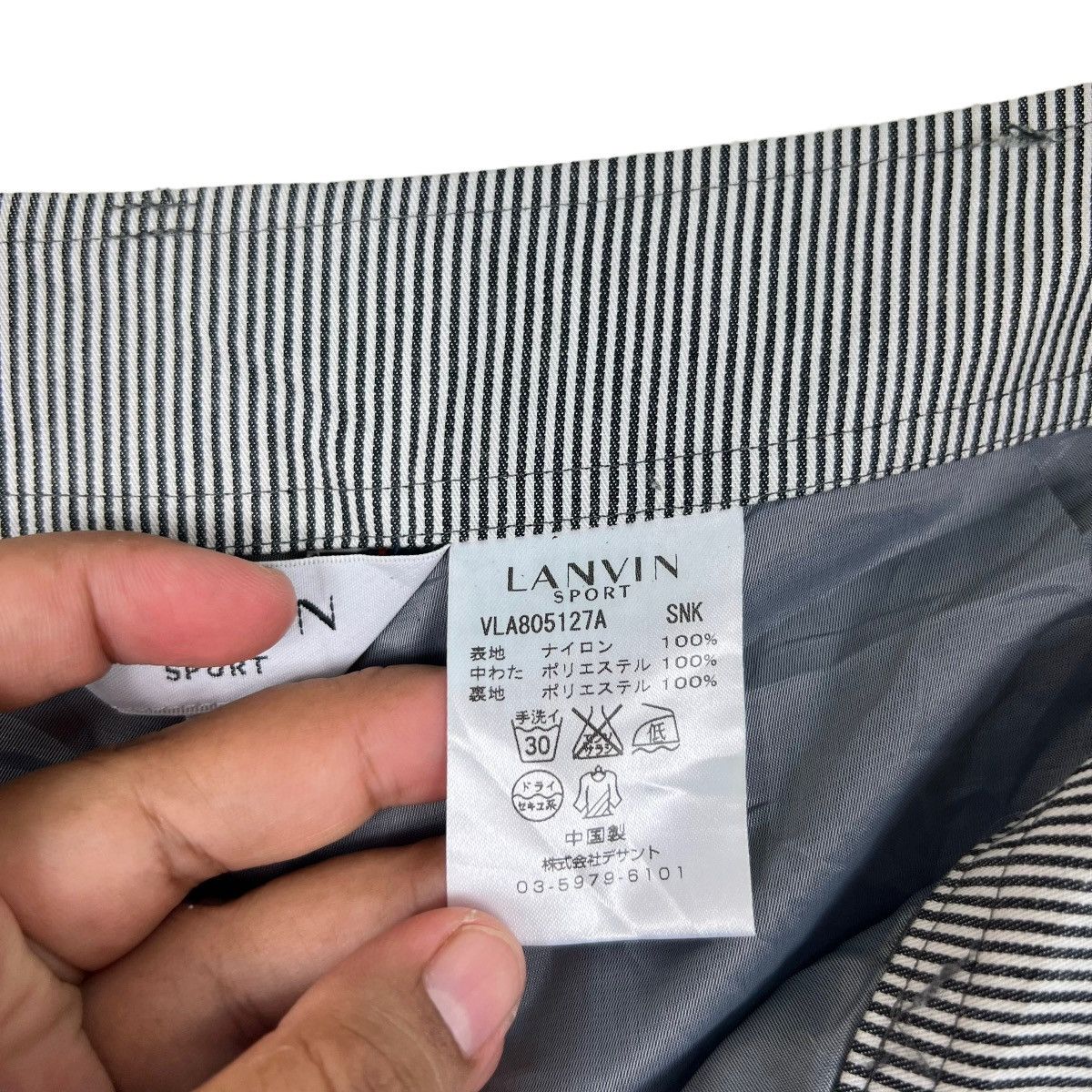 Lanvin 🔥 LANVIN SPORTS NYLON PANTS Size US 30 / EU 46 - 9 Thumbnail