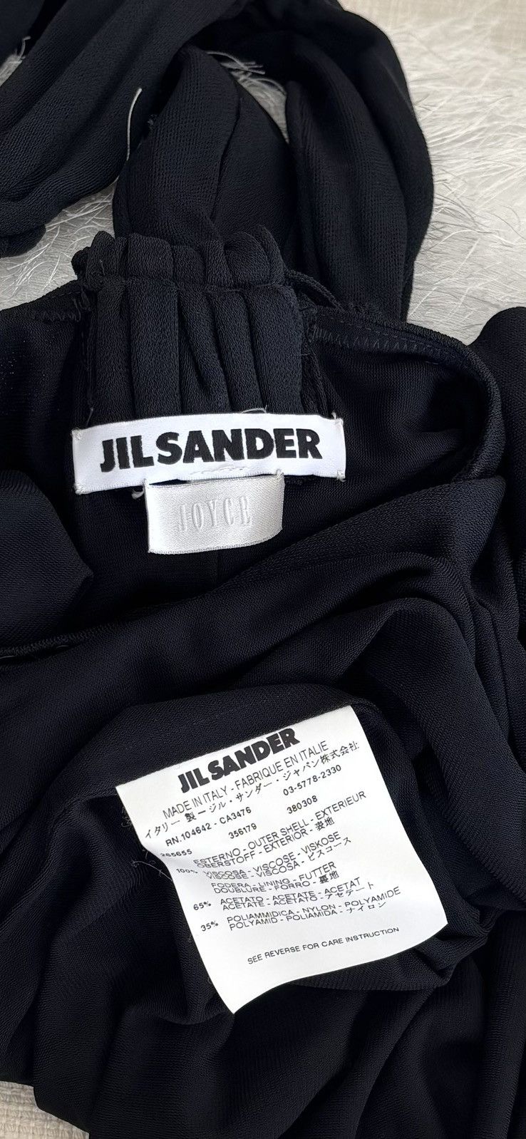 Jil Sander JIL SANDER Black Dress Size XXS / US 00 / IT 34 - 8 Thumbnail