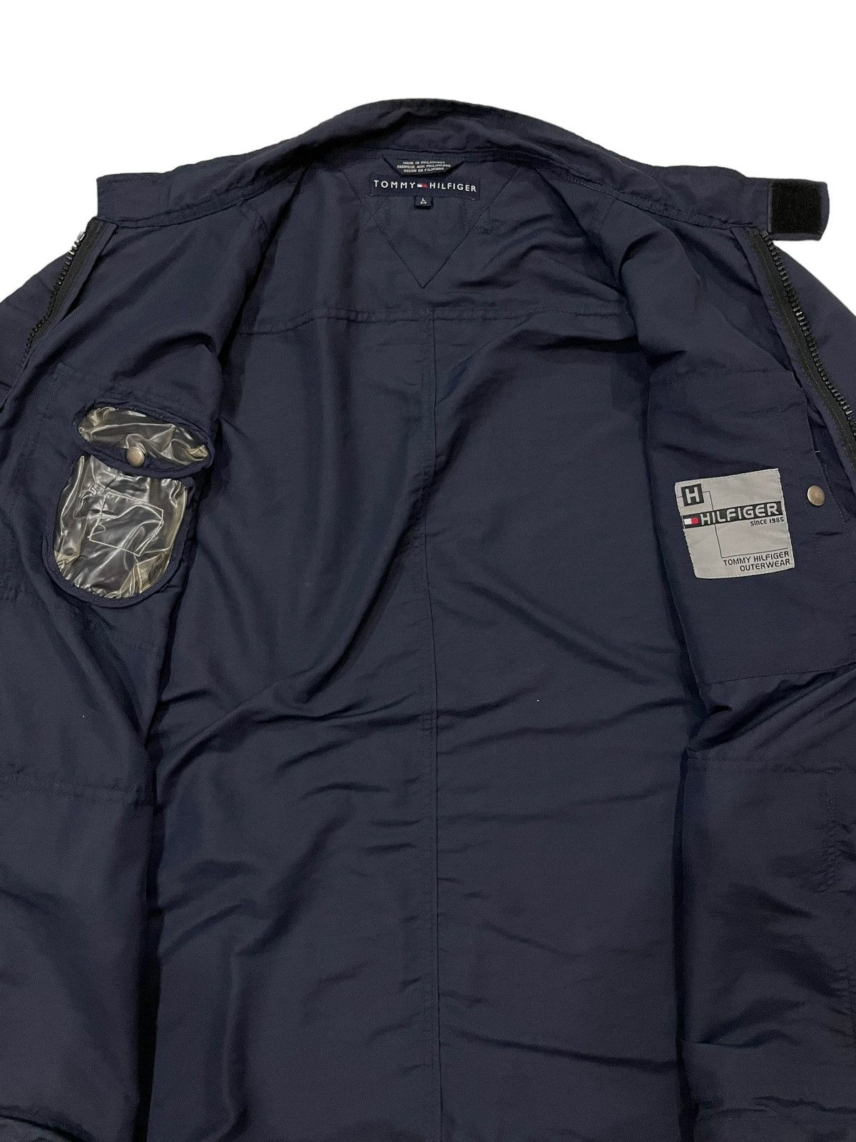 Tommy Hilfiger 90s Vtg Tommy Hilfiger Multi Pocket Utility Windbreaker Size US L / EU 52-54 / 3 - 16 Thumbnail
