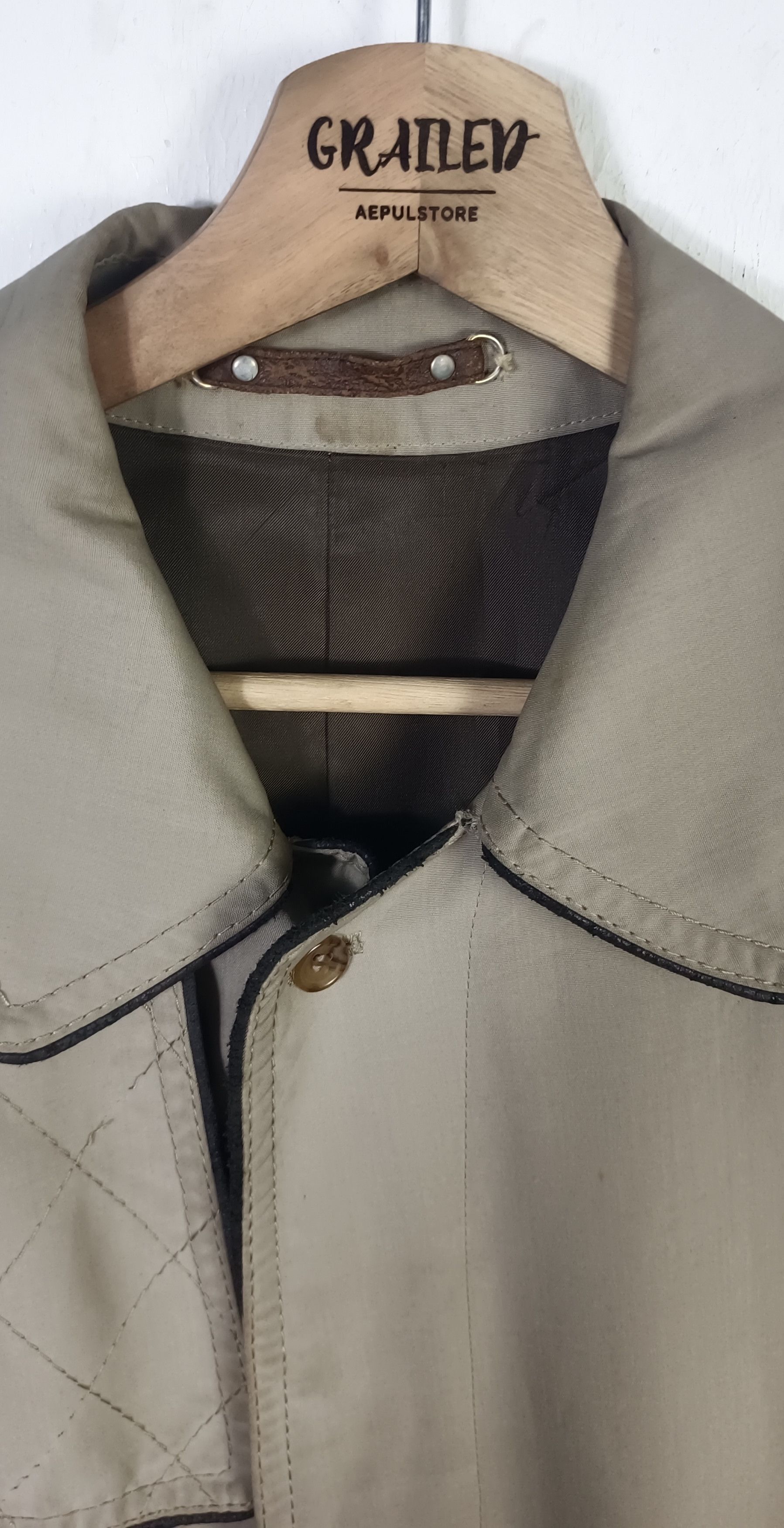 Lanvin Vintage🔥 LANVIN Paris Trench Coat Size US M / EU 48-50 / 2 - 10 Thumbnail