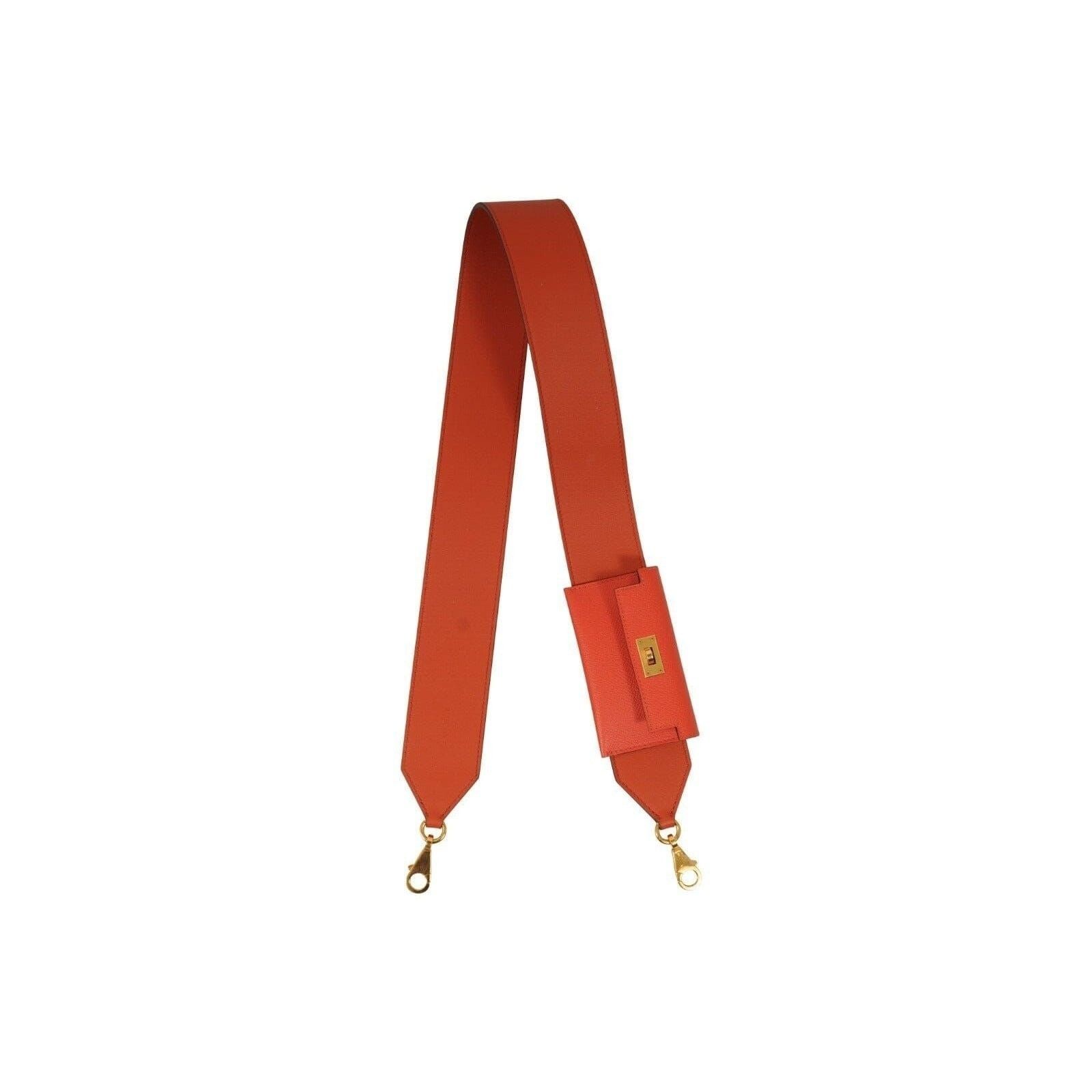Hermes Kelly Pocket Bag Strap Swift Epsom Terre Battue Capucine Red Size ONE SIZE - 2 Thumbnail