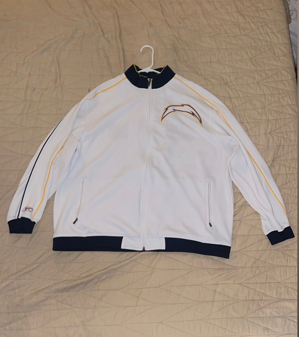 Reebok Rebook White NFL Chargers Sweater Size US XL / EU 56 / 4 - 1 Thumbnail