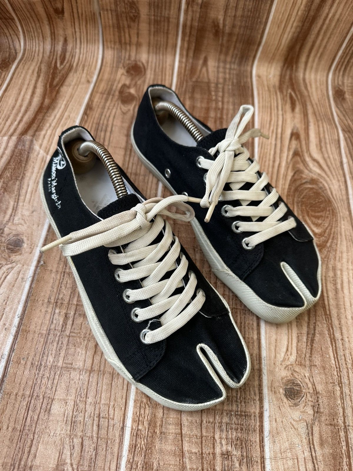 Maison Margiela Maison Margiela Tabi Canvas Sneakers Sz.37 | Grailed