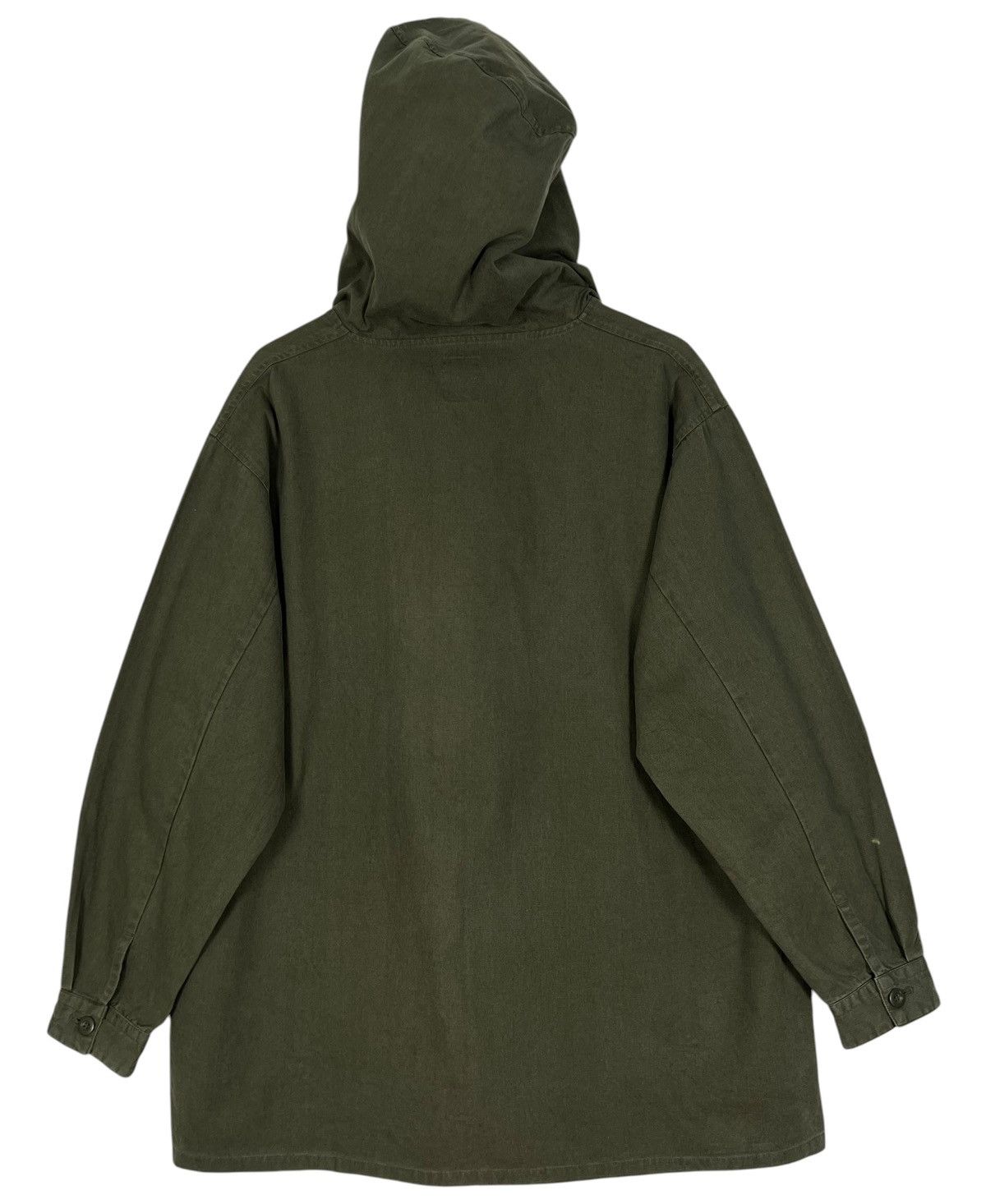 Japanese Brand Vintage KARMA Rip Off USN Anorak Smock Military Jacket Size US XXL / EU 58 / 5 - 2 Thumbnail