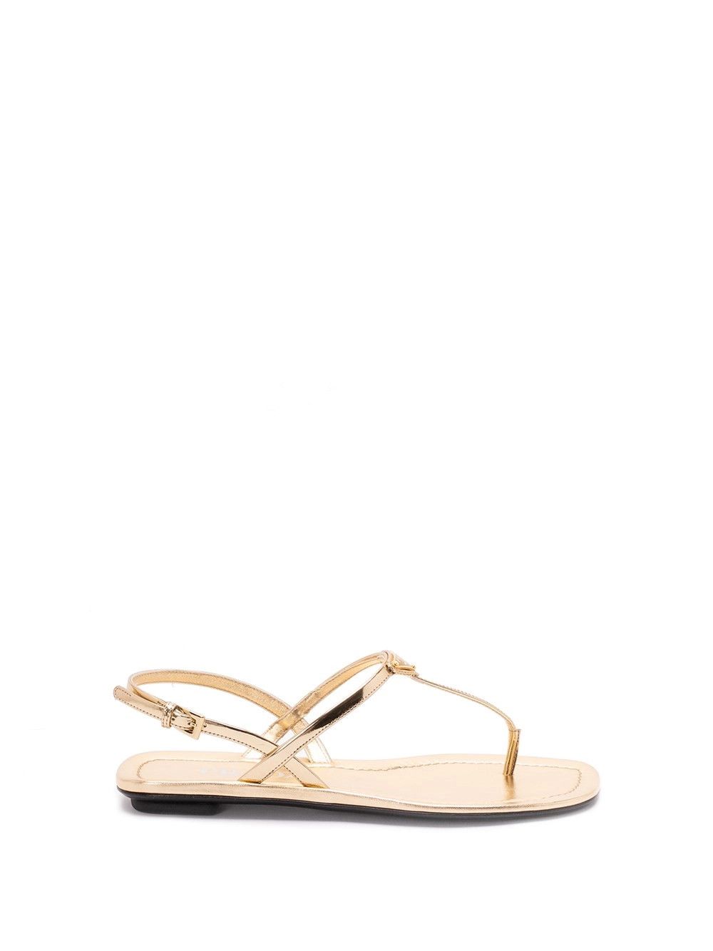 Leather Flat Sandals