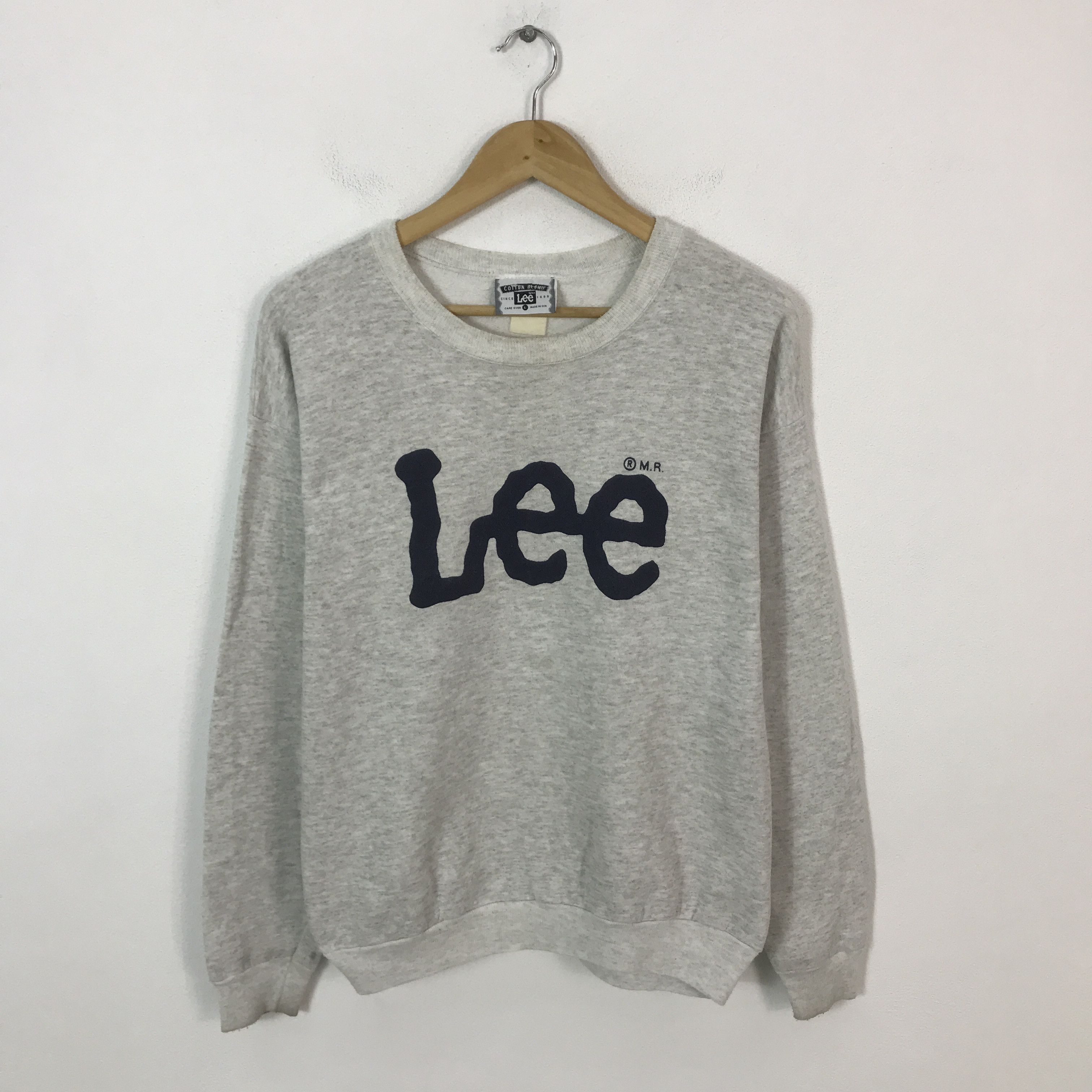 Lee Vintage Lee big Logo sweatshirt Size US L / EU 52-54 / 3 - 1 Thumbnail