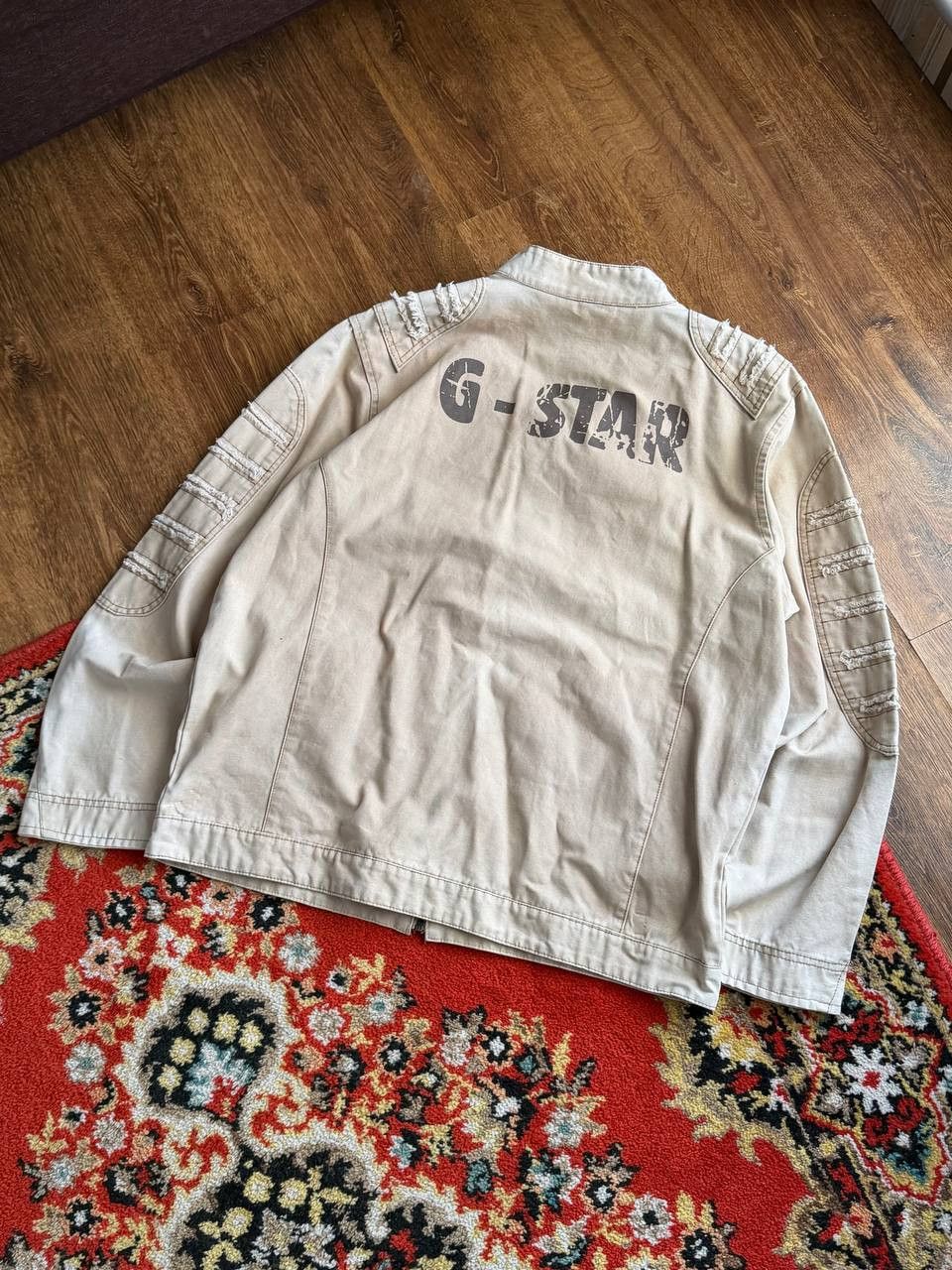 G-Star Vintage 2000s Hedi Slimane Dior Style Archive Cropped Jacket Size US L / EU 52-54 / 3 - 13 Thumbnail