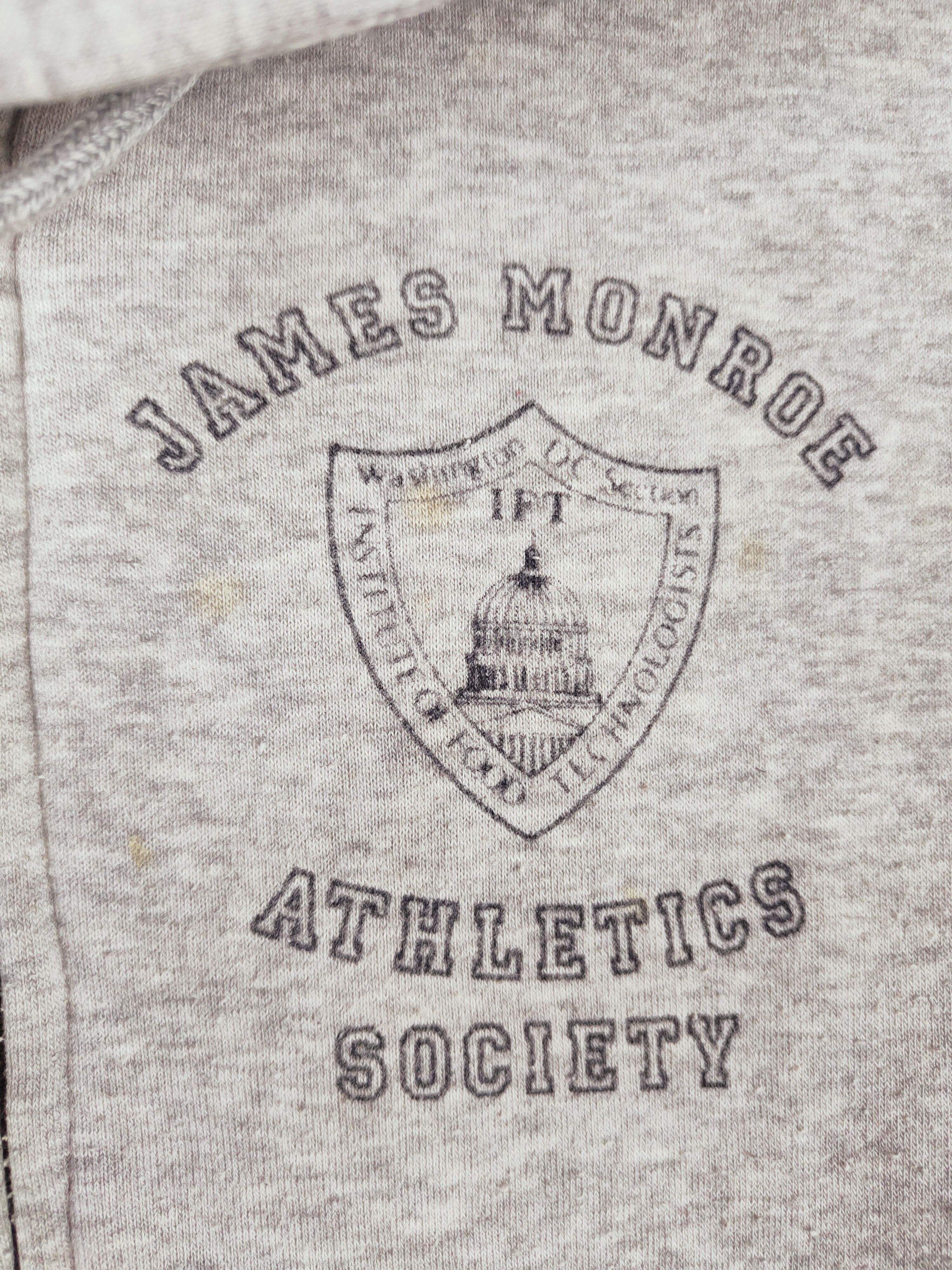 Japanese Brand × Vintage Vintage 💥 Real Words Gray Hoodie Sweaters Size L / US 10 / IT 46 - 3 Thumbnail