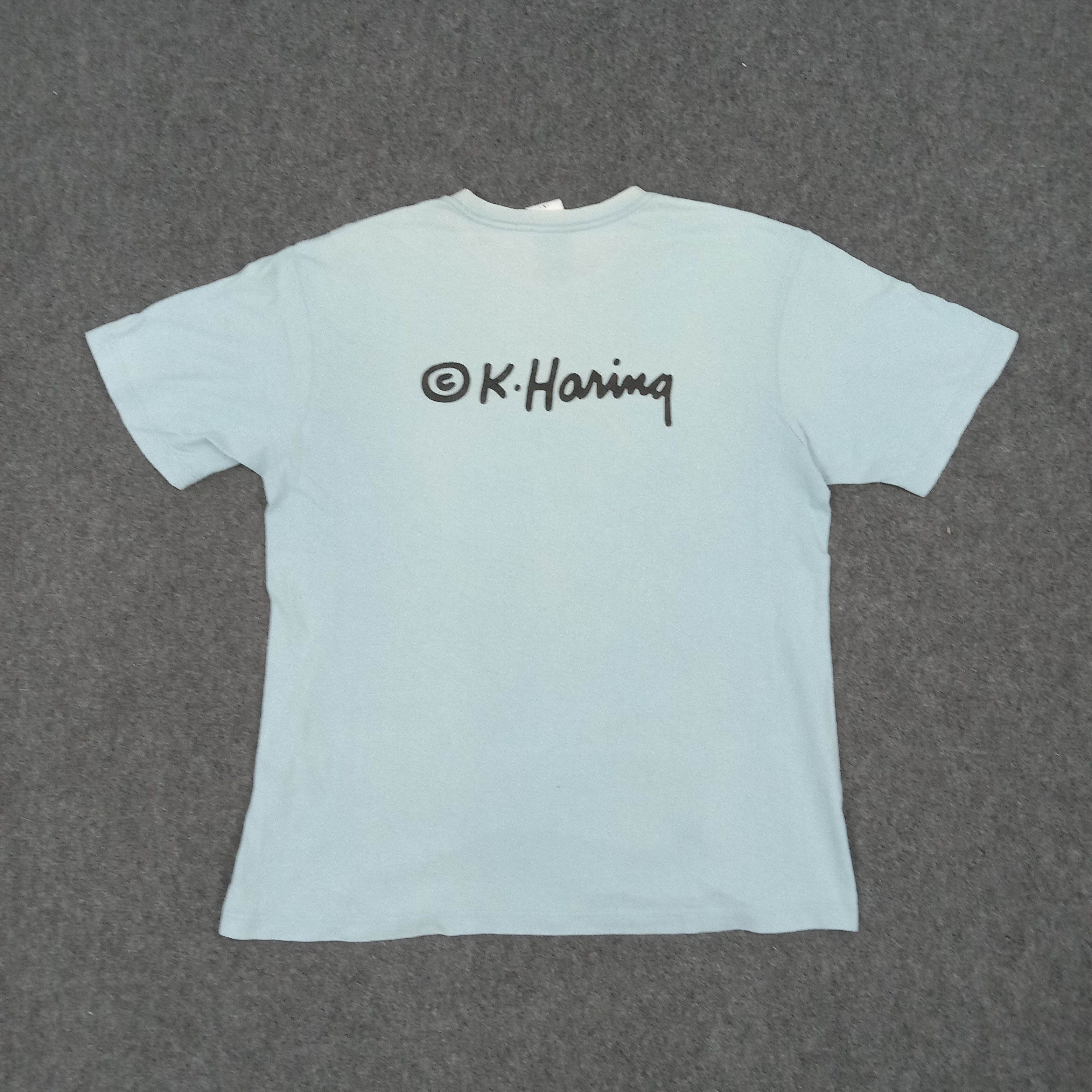 Japanese Brand × Keith Haring × Vintage Keith Haring American Artists Tshirt Size US L / EU 52-54 / 3 - 6 Thumbnail