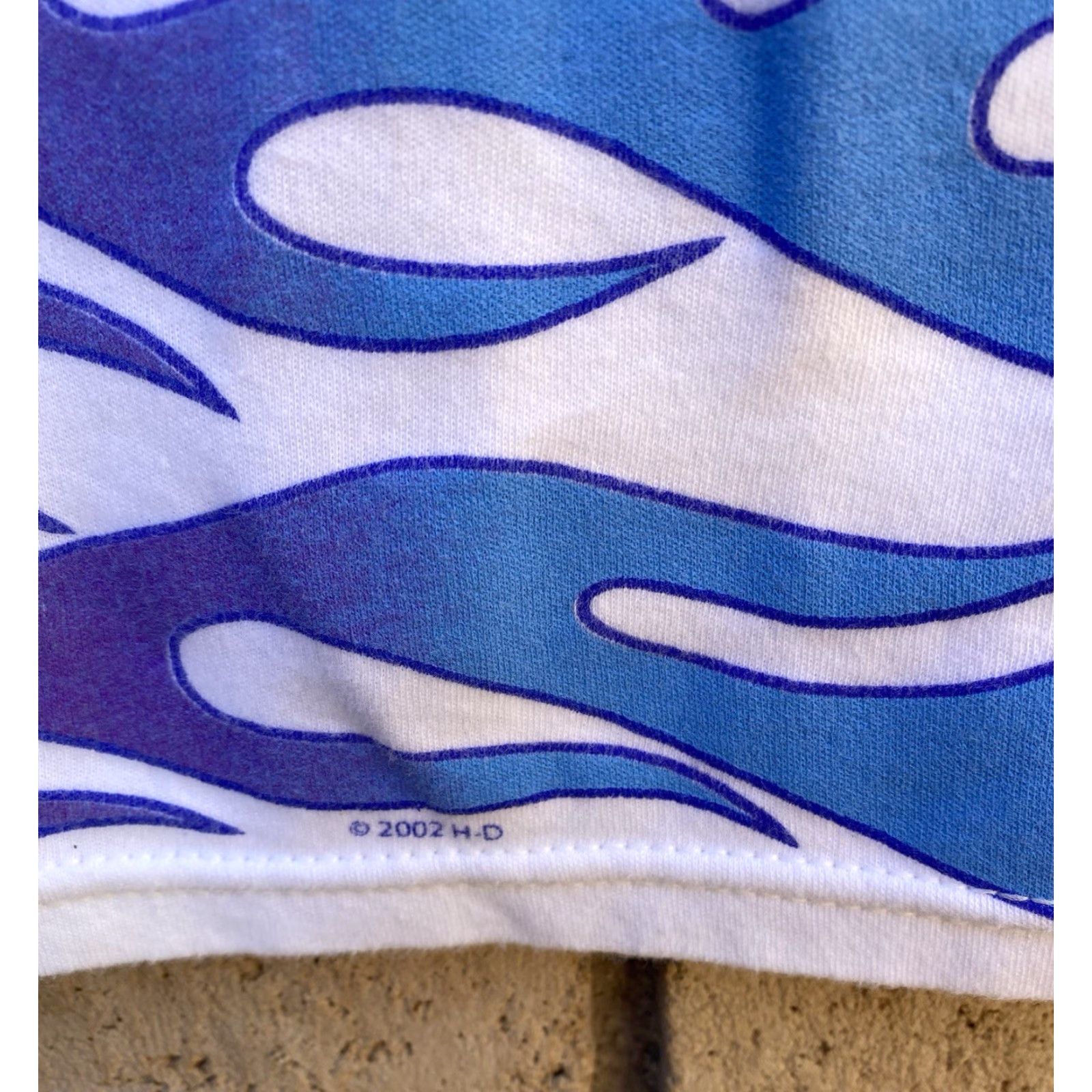 Harley Davidson VINTAGE Harley-Davidson Cropped Tank Top Women L USA Flame 2002 Las Vegas Stratman L Size L / US 10 / IT 46 - 6 Thumbnail