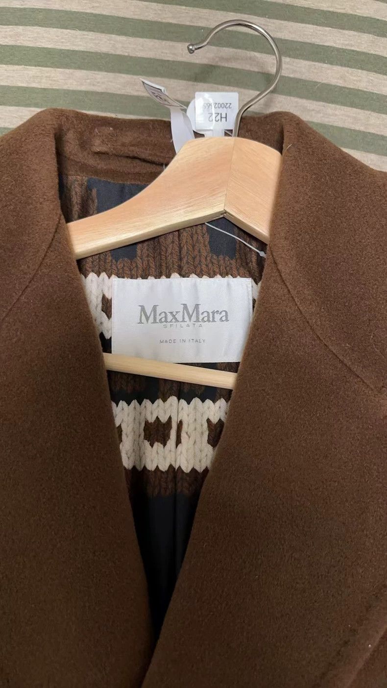 Max Mara Max Mara Tobacco-colored runway style Size L / US 10 / IT 46 - 3 Thumbnail