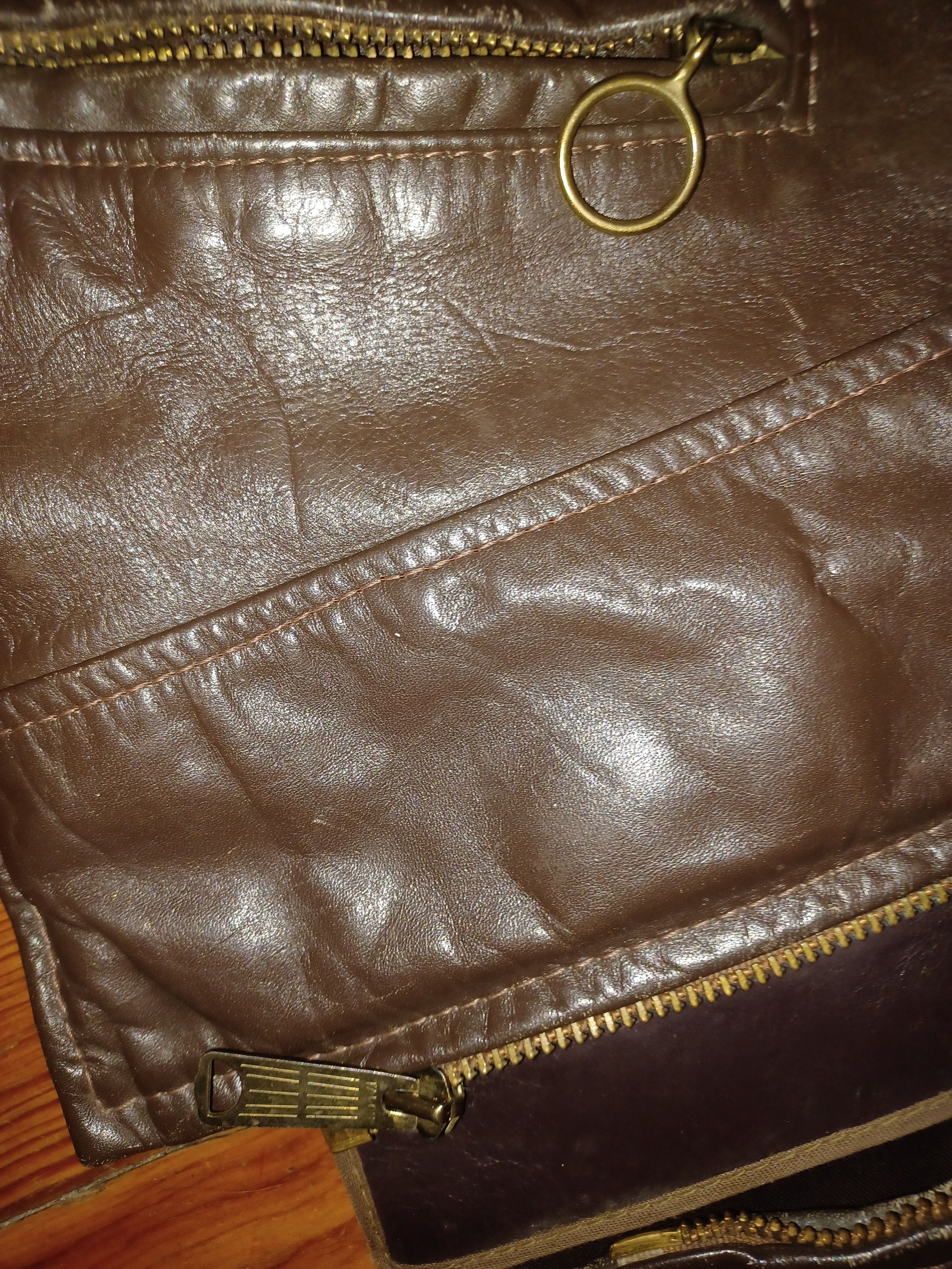 Brooks 1960 to 1970 Brooks leather sportswear motorcycle jacket Size US S / EU 44-46 / 1 - 3 Thumbnail