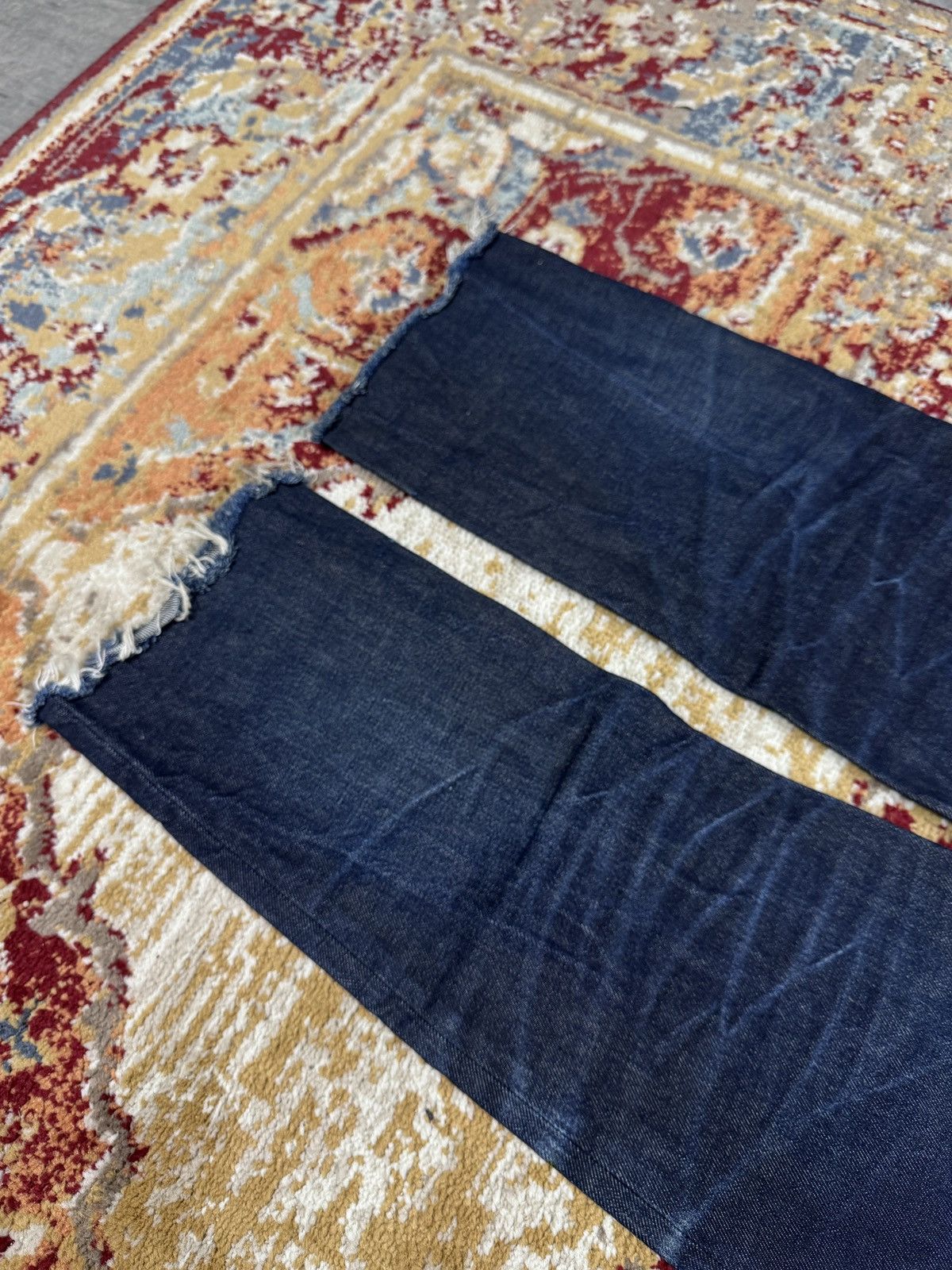 Acne Studios Acne Studios Raw Cropped Jeans Denim Vintage Y2K Designer Size US 30 / EU 46 - 7 Thumbnail