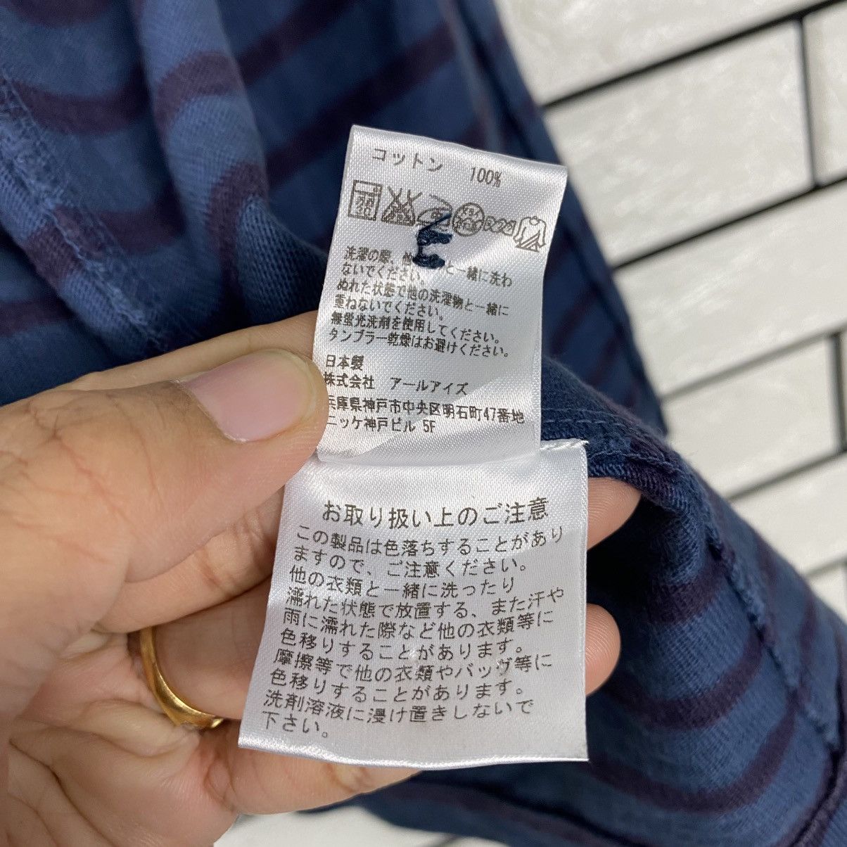 Issey Miyake 📌Hickory Striped Design Jacket Fabrique Button Size US XXS / EU 40 - 20 Thumbnail
