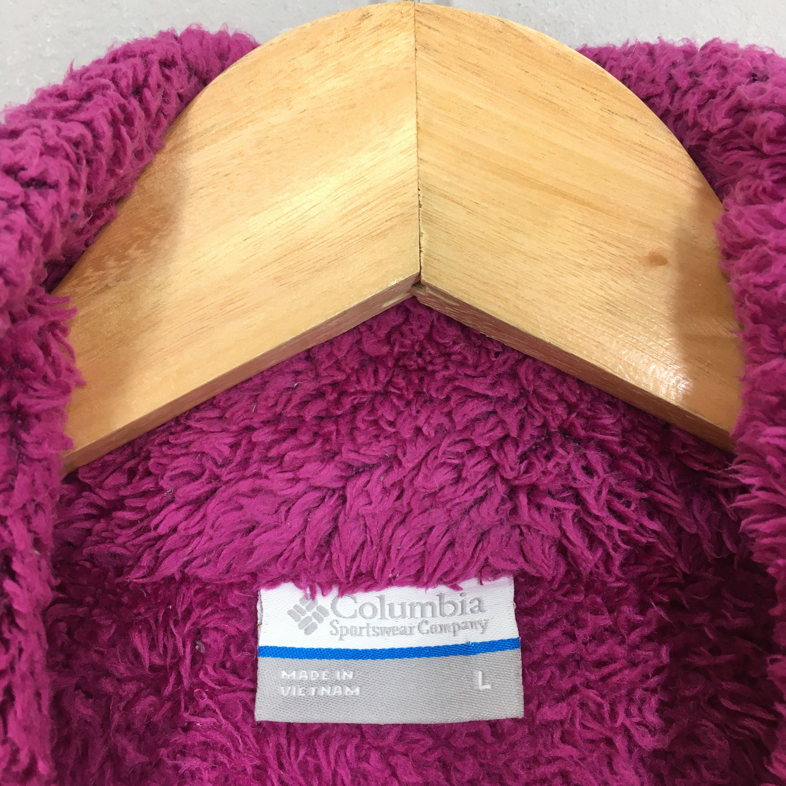 Columbia Vintage Columbia Fleece Zipper Sweater Women Large Size L / US 10 / IT 46 - 5 Thumbnail