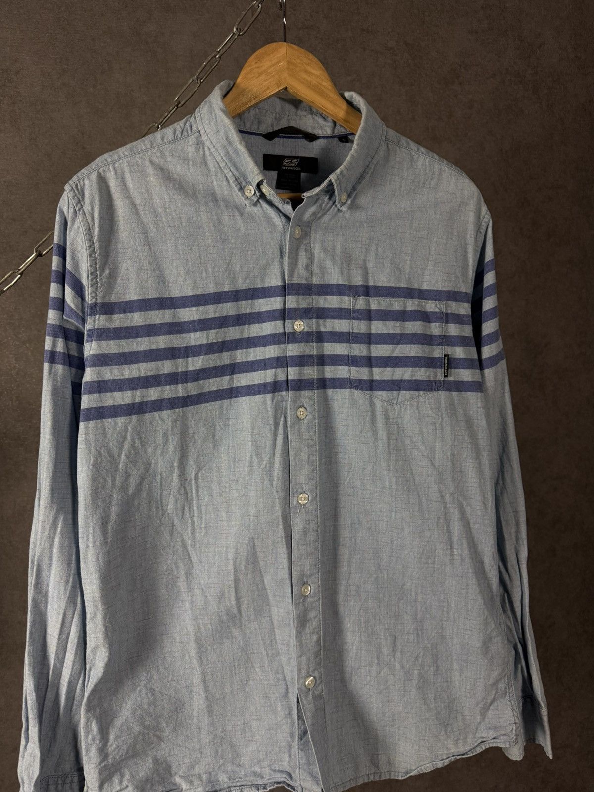 Diesel 55 Diesel designer pocket shirt Size US L / EU 52-54 / 3 - 3 Thumbnail