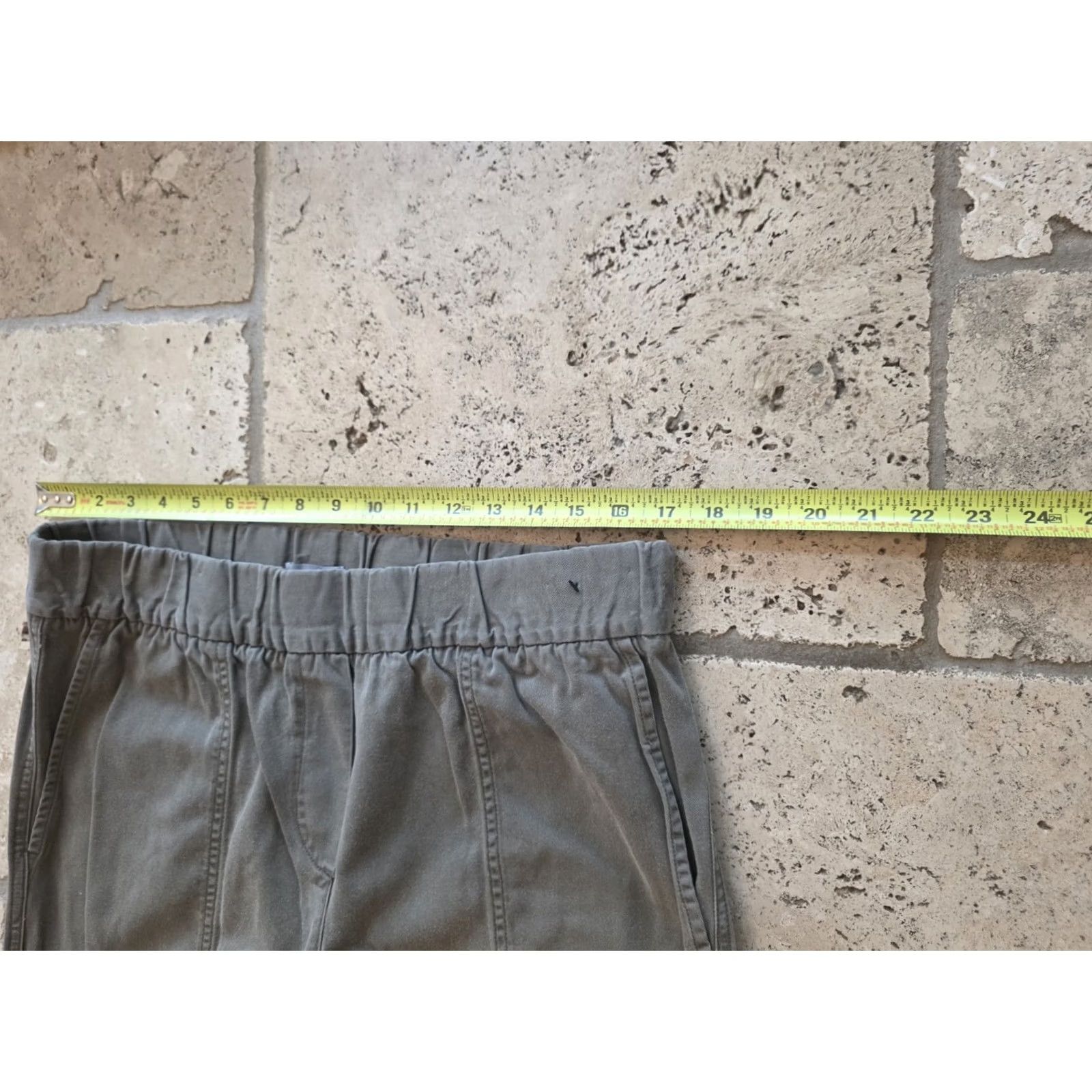 Gap GAP Jogger Pants Women M Green Army Soft Olive Utility Joggers Size 32" / US 10 / IT 46 - 4 Thumbnail