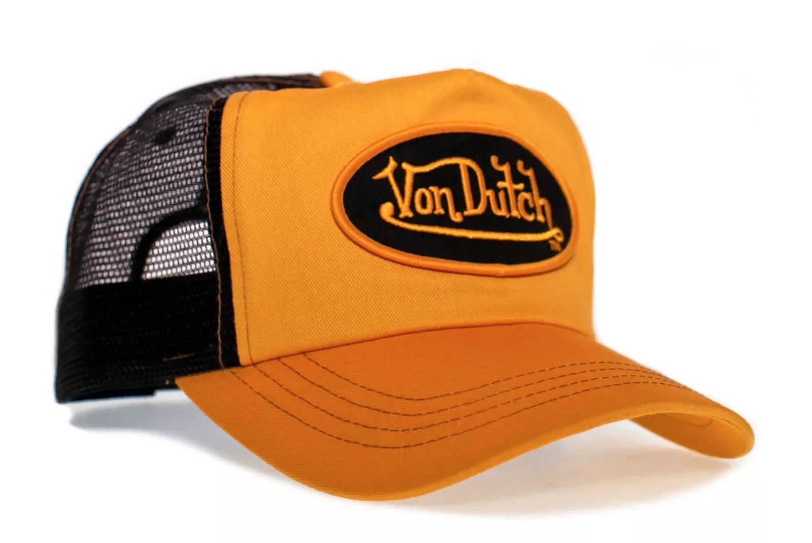Other Authentic Vintage Von Dutch Originals Gold Twill Chris Cap Size ONE SIZE - 2 Thumbnail