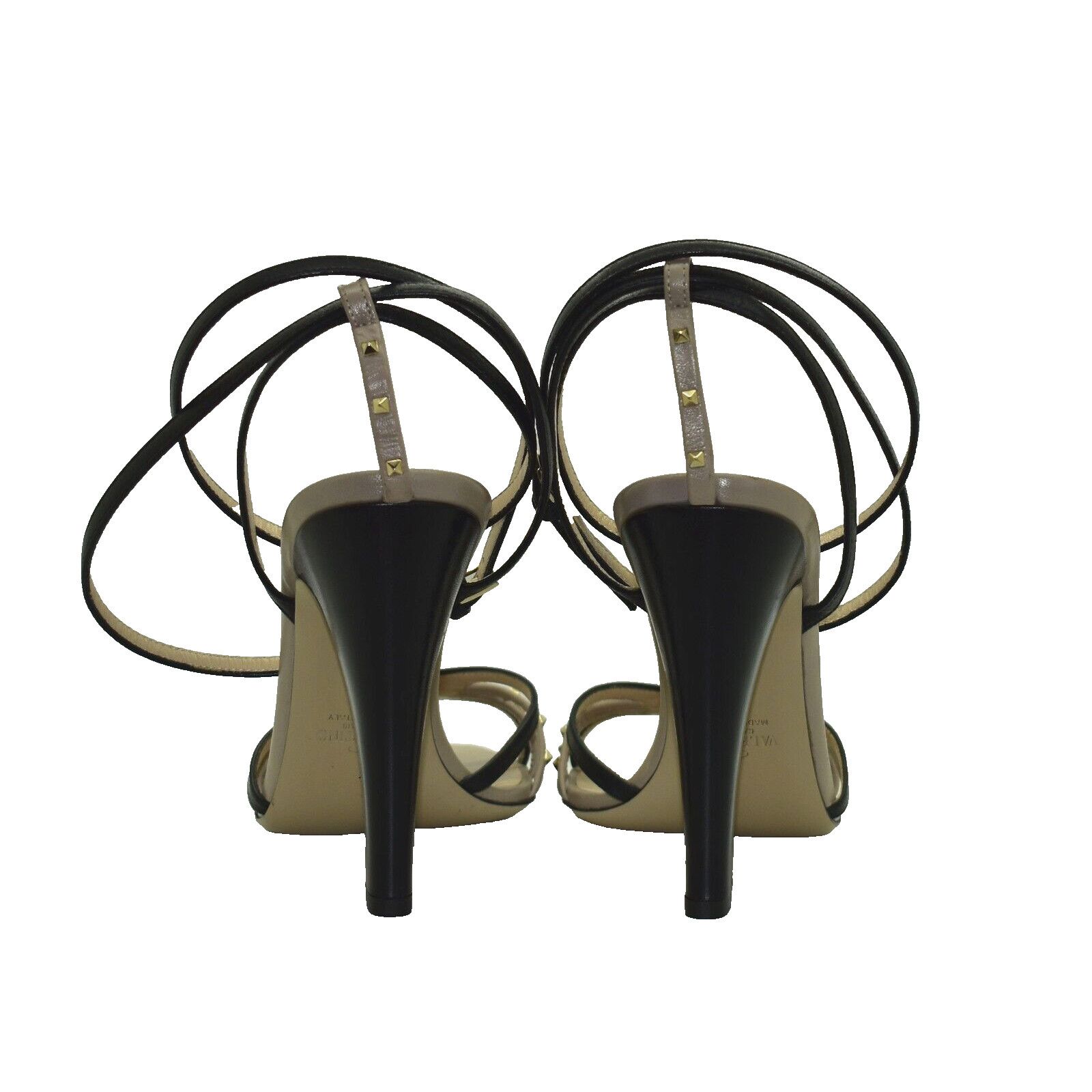 Valentino NEW VALENTINO GARAVANI Rockstud Strappy Heels Sandals Sz 40 Size US 10 / IT 40 - 5 Thumbnail