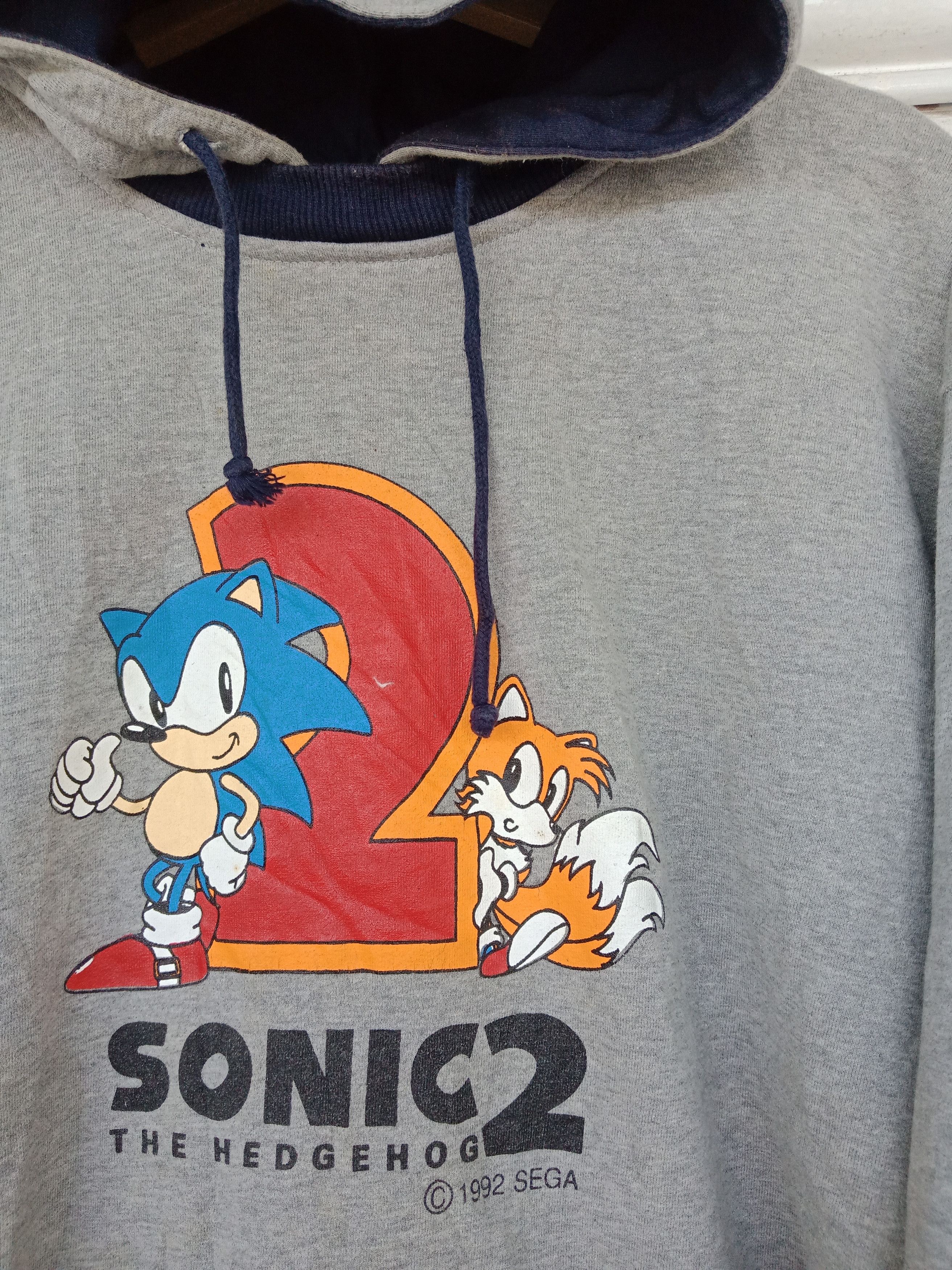 Cartoon Network Vintage 1992 Sega Sonic The Hedgehog Size US L / EU 52-54 / 3 - 9 Thumbnail